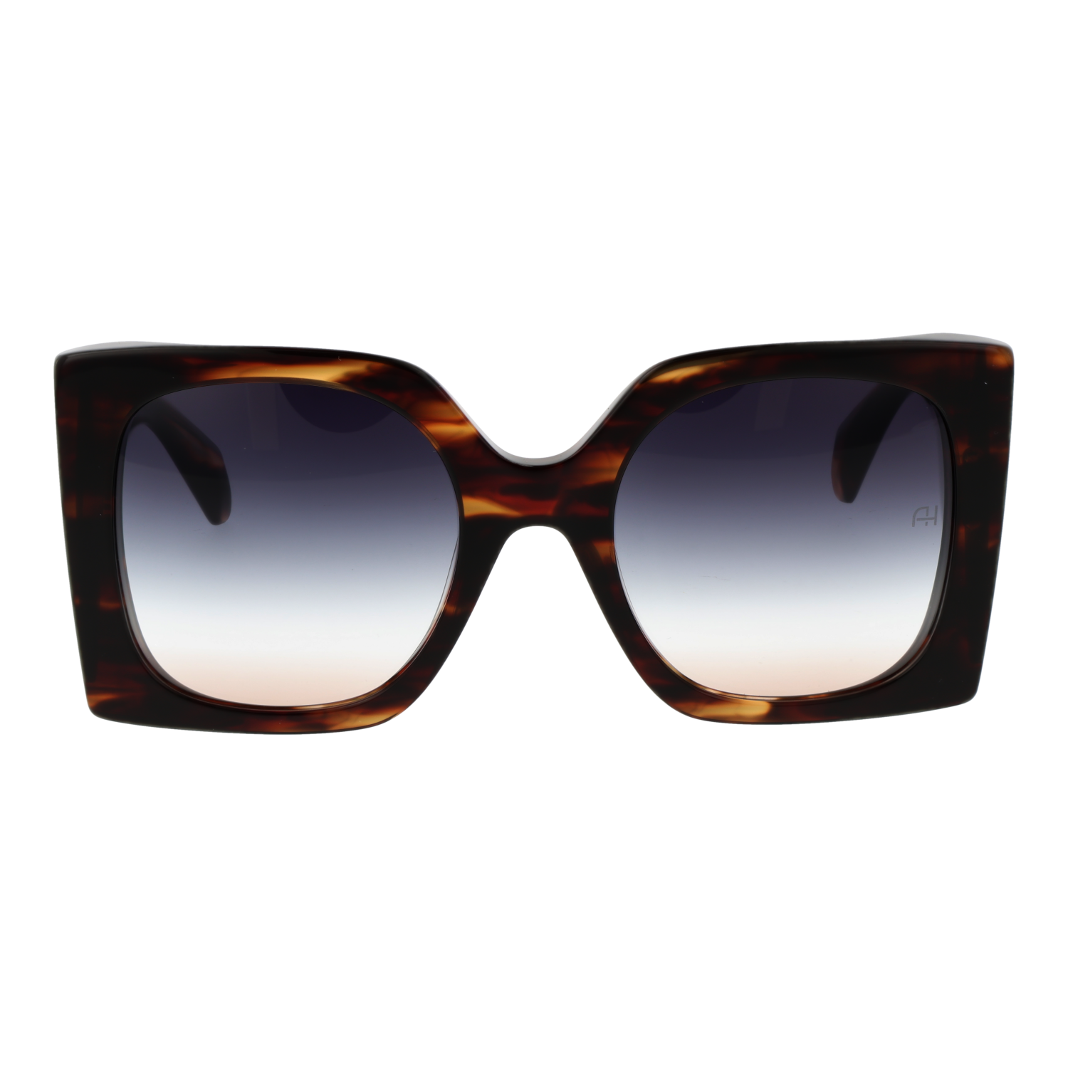 Ana Hickmann AH9434 55E01 front view with Blue lenses