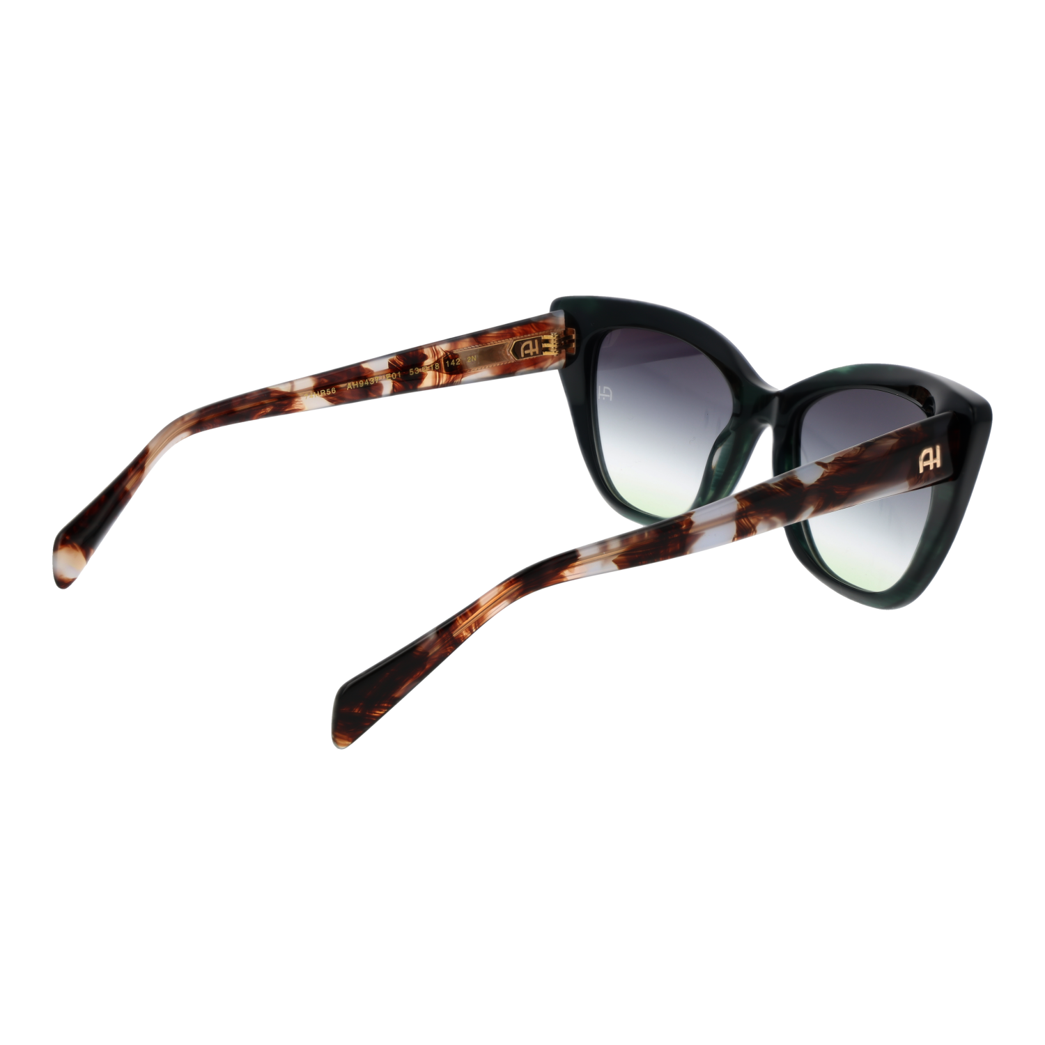 Ana Hickmann AH9437 53E01 rear view – Acetate frame