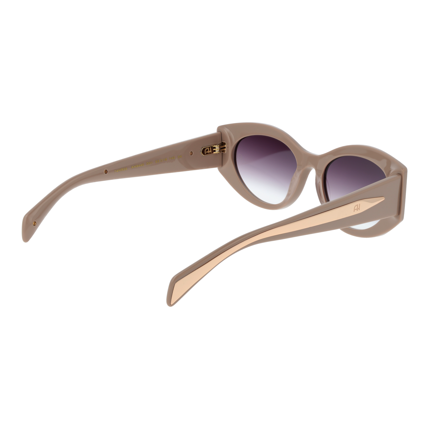 Ana Hickmann AH9445 53D01 rear view – Acetate frame