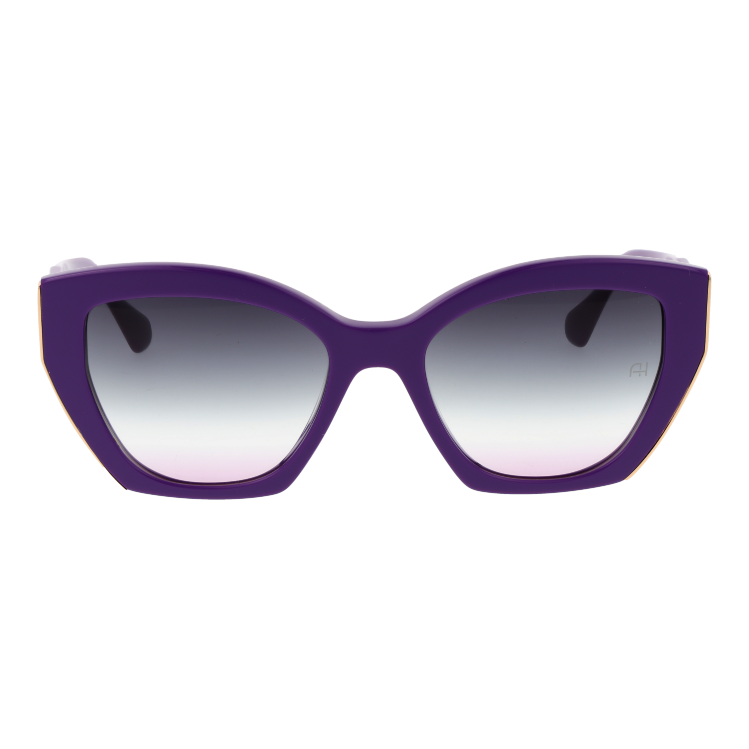 Ana Hickmann AH9464 53D01 front view with Grey lenses