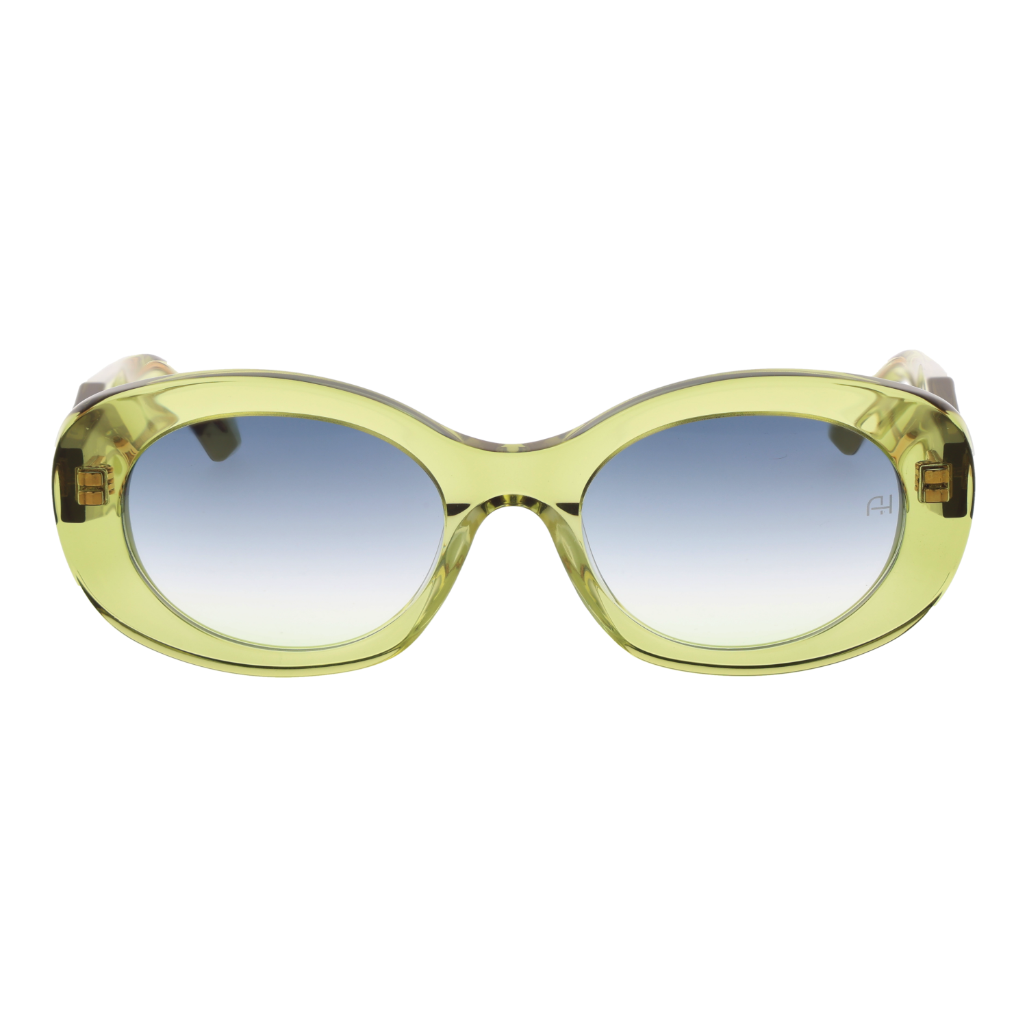 Ana Hickmann AH9483 52T02 front view with Blue lenses