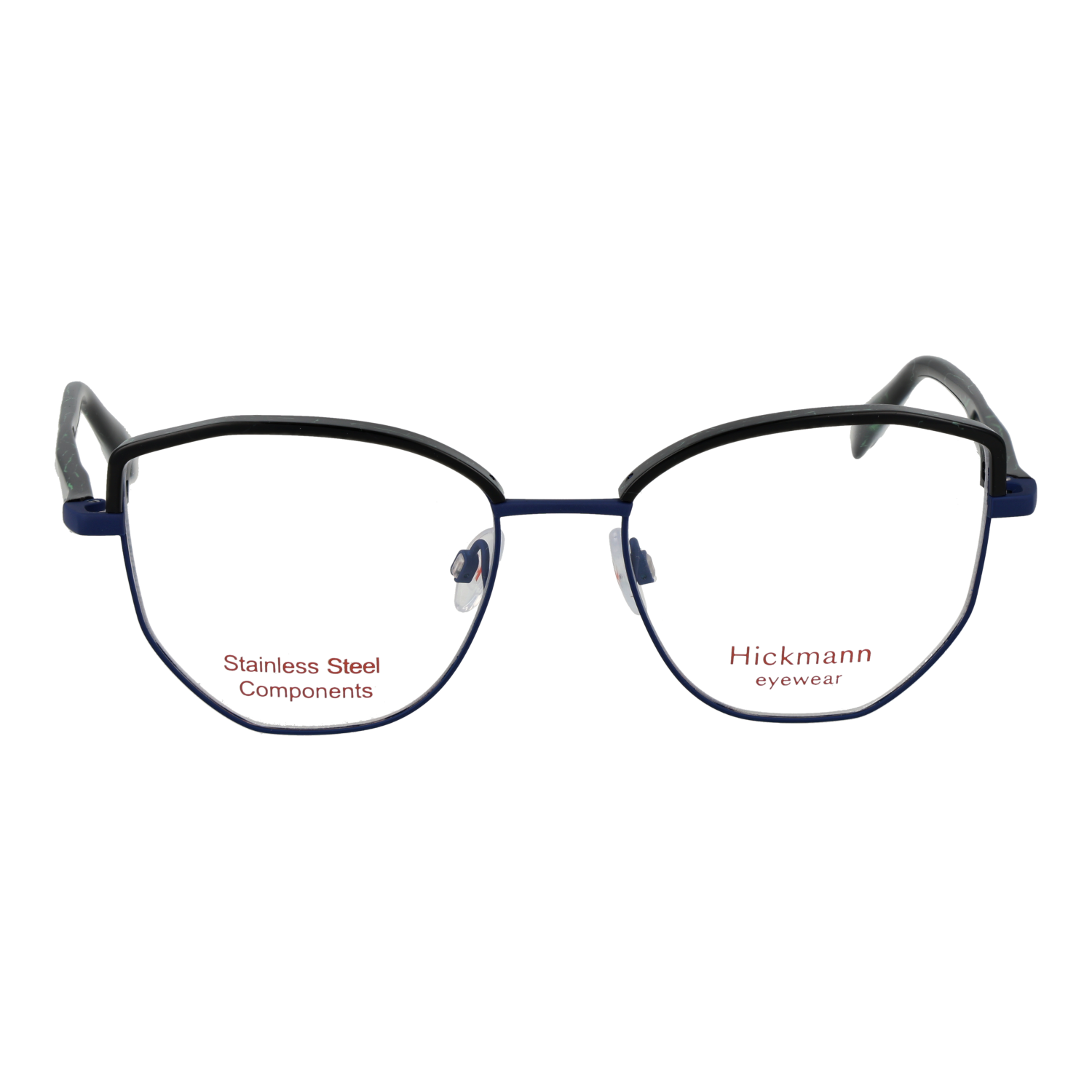Ana Hickmann HI1244 52G22 front view – Stainless Steel frame