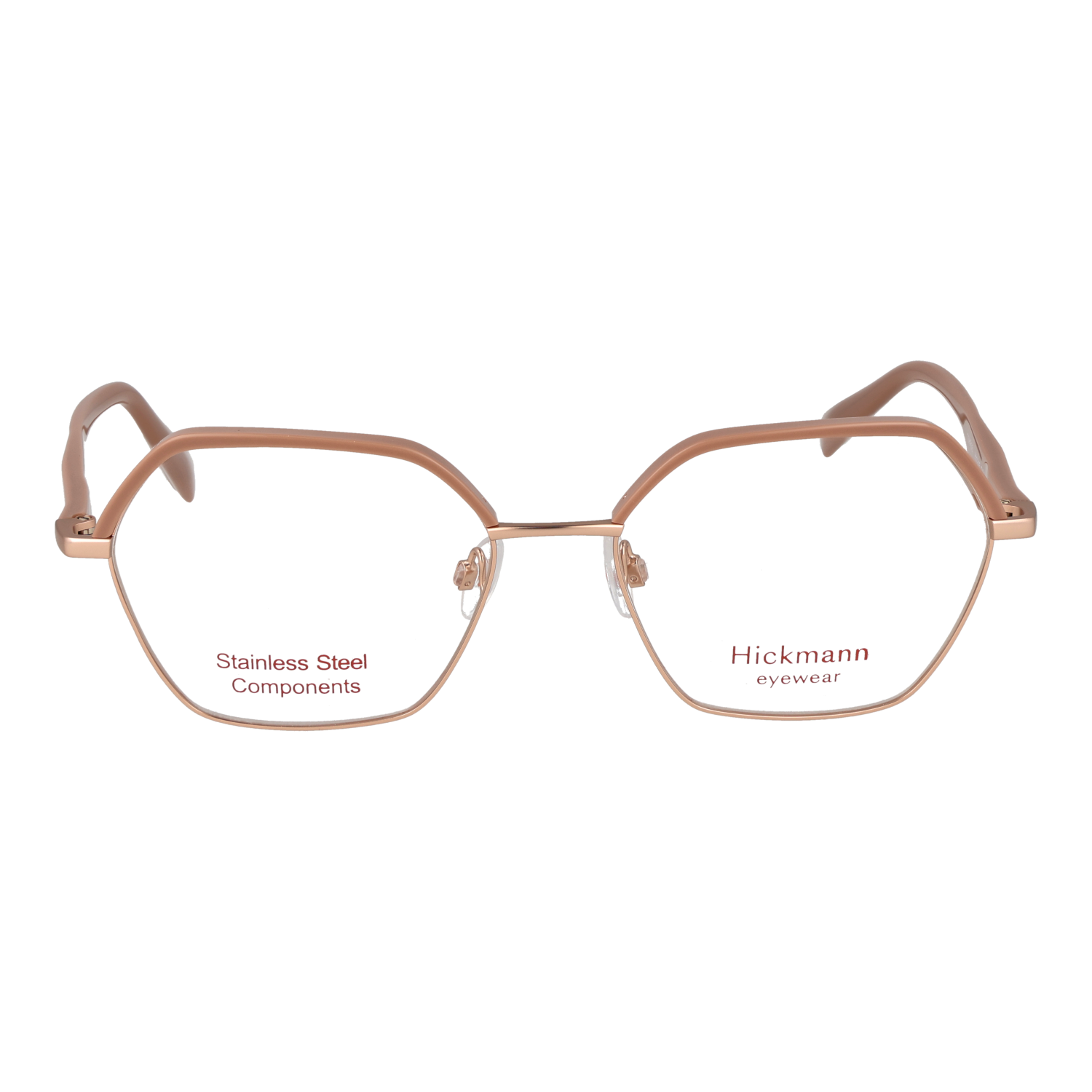 Ana Hickmann HI1245 55D01 front view – Metal frame