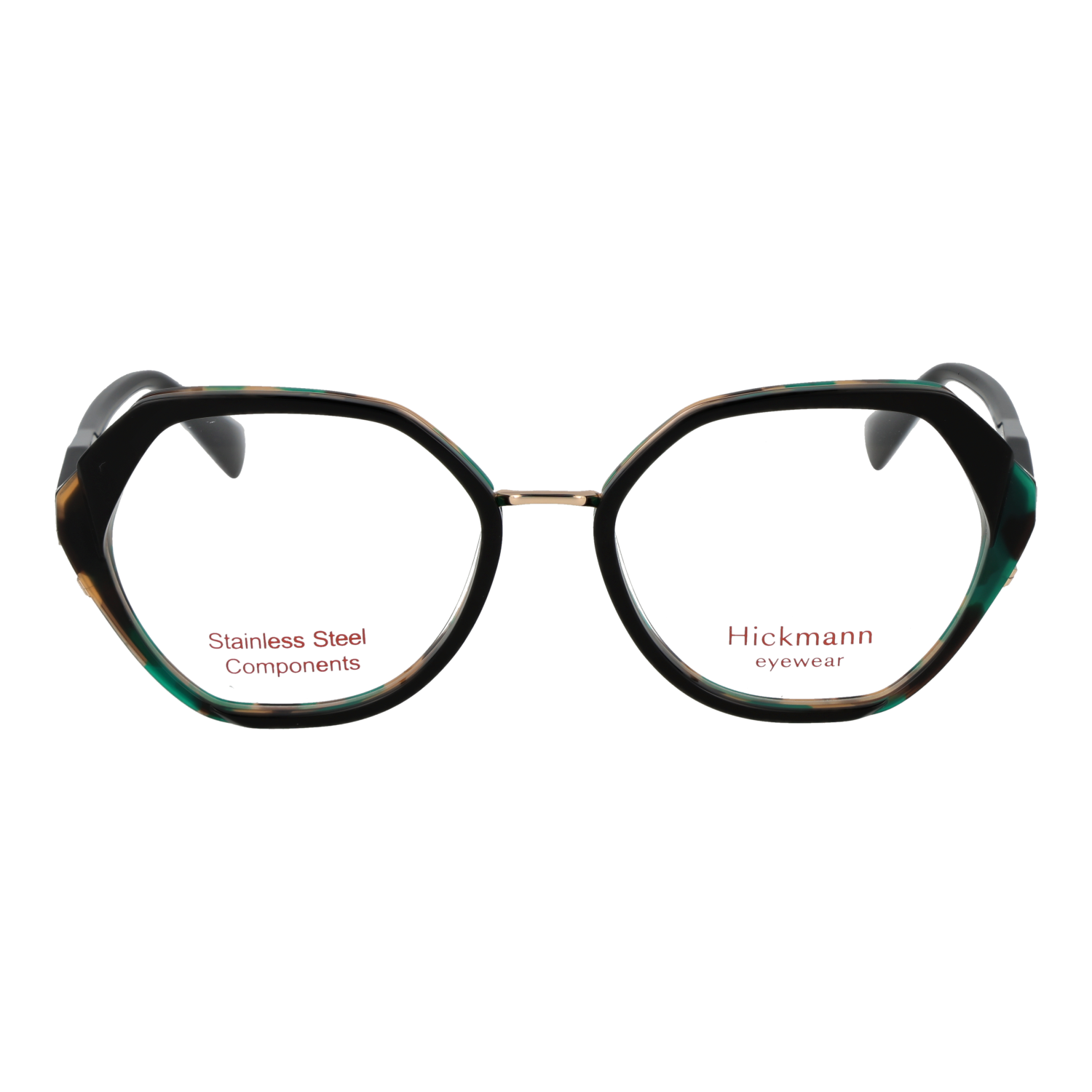 Ana Hickmann HI1248 53H01 front view – Metal frame
