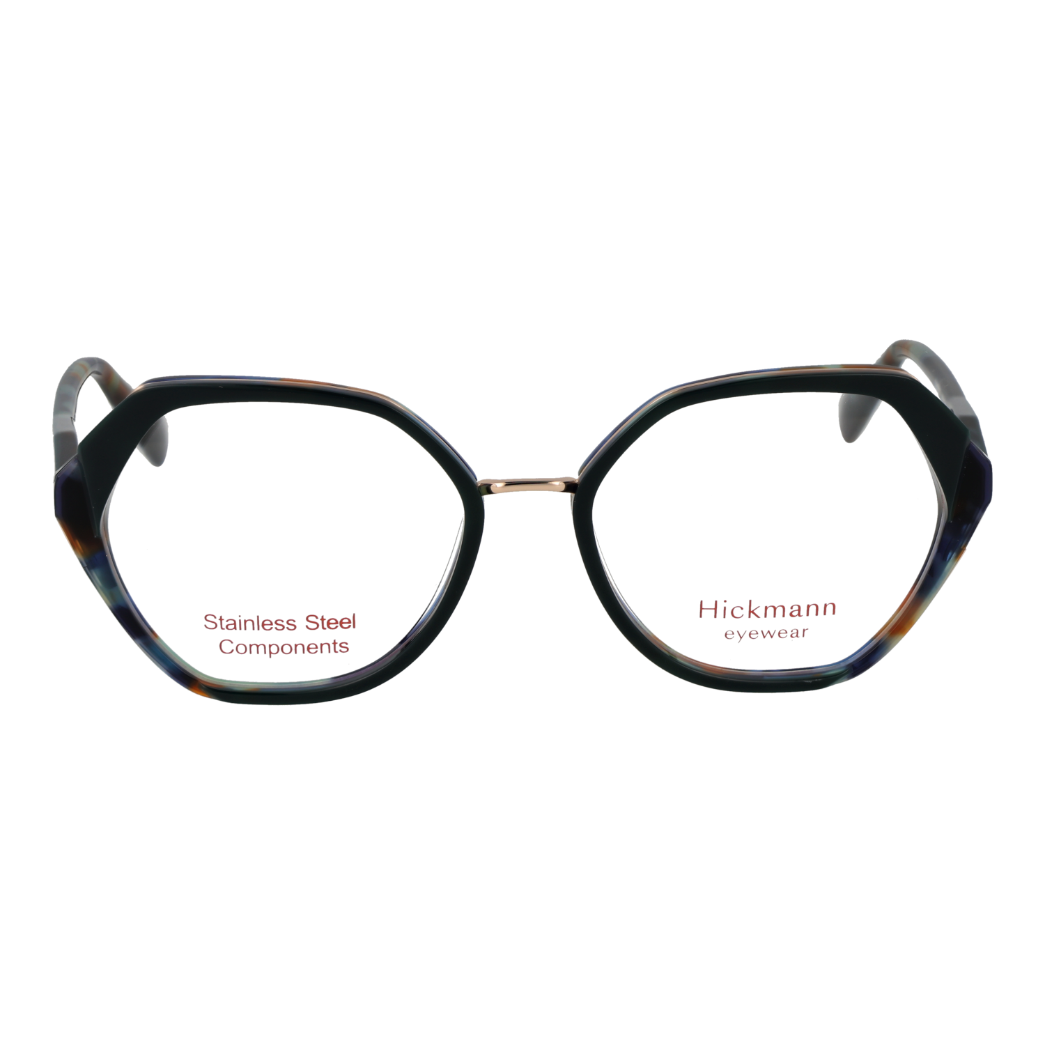 Ana Hickmann HI1248 53H02 front view – Metal frame