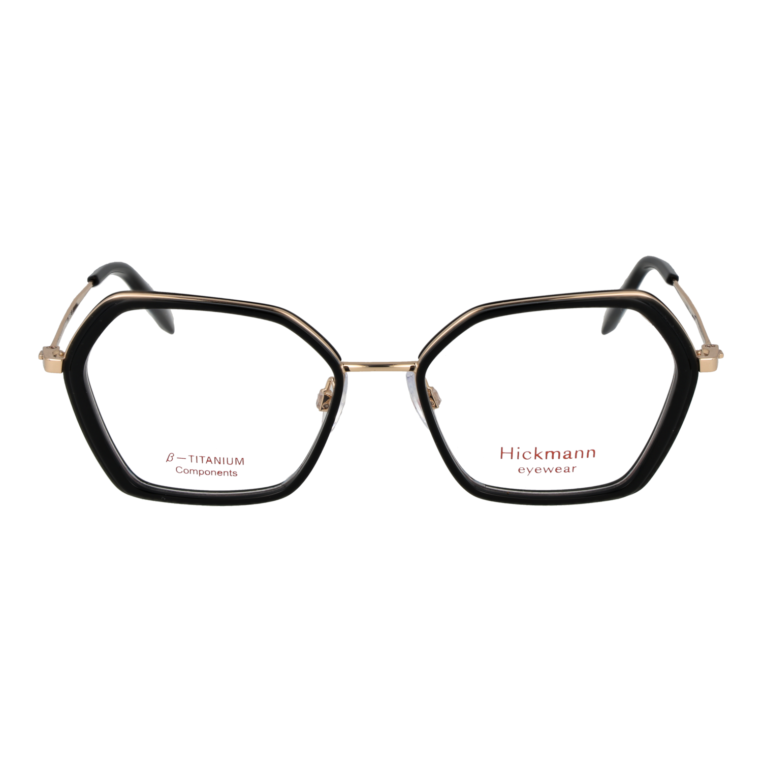 Ana Hickmann HI1249T 54A01 front view – Titanium frame