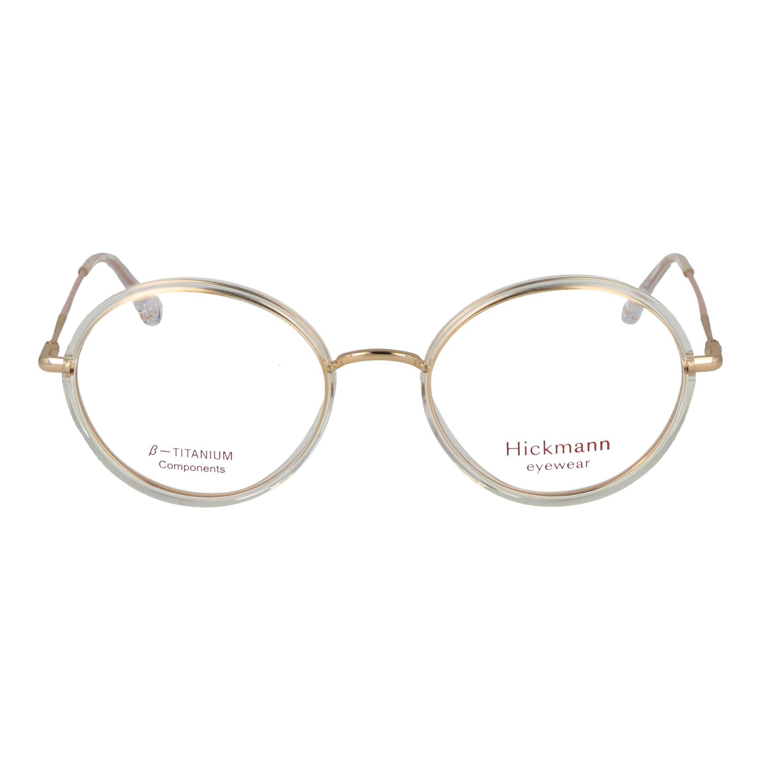Ana Hickmann HI1257T 50T01 front view – Titanium frame