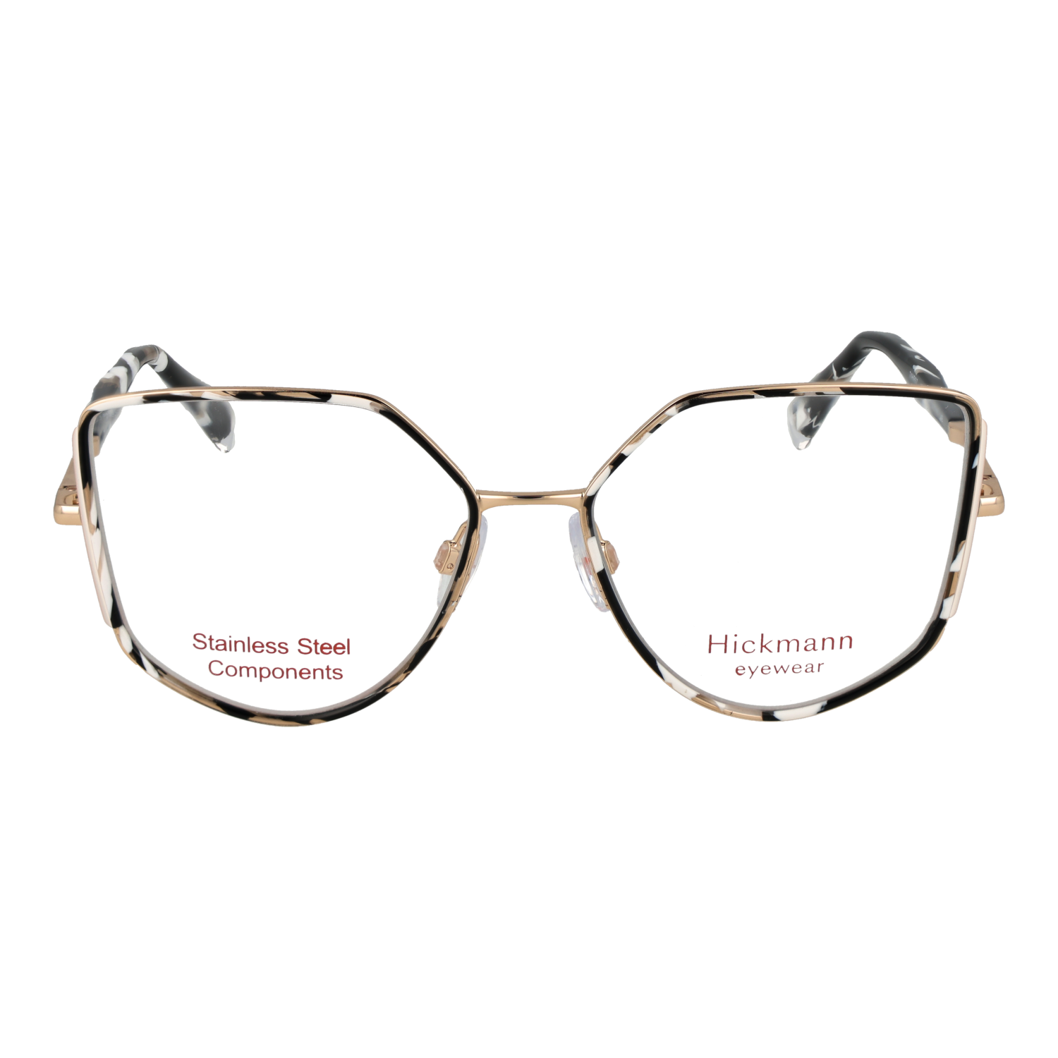 Ana Hickmann HI1258 54G21 front view – Metal frame