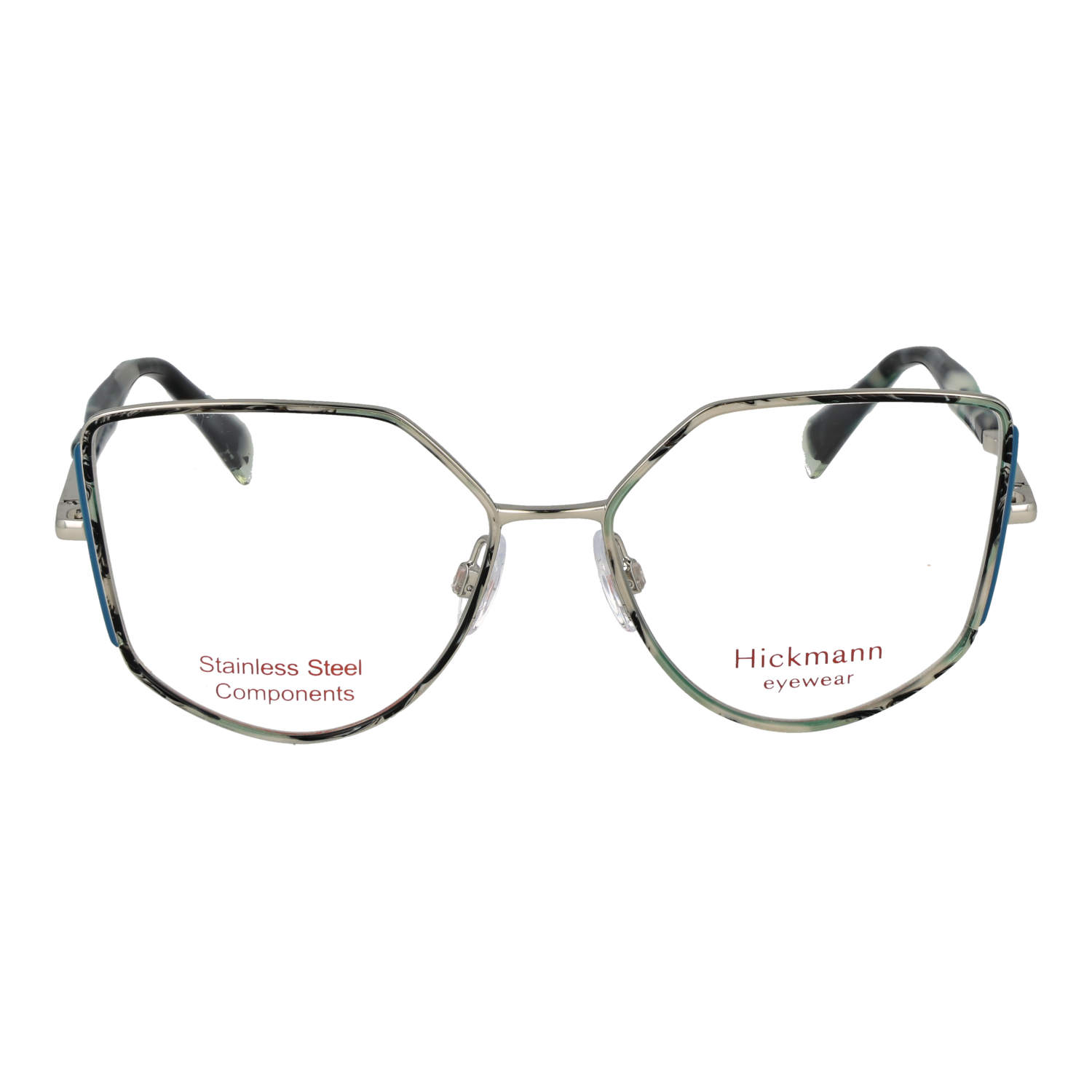 Ana Hickmann HI1258 54G22 front view – Metal frame