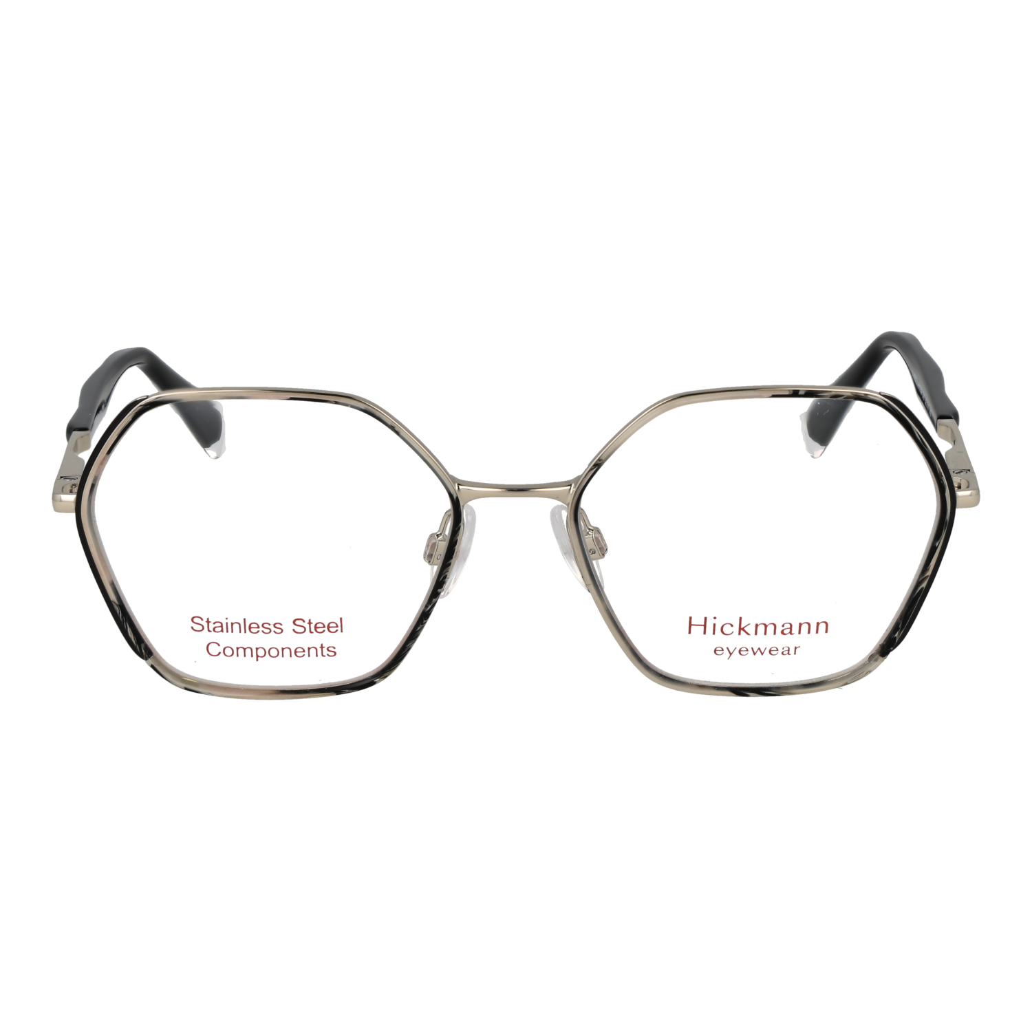 Ana Hickmann HI1259 53G21 front view – Metal frame