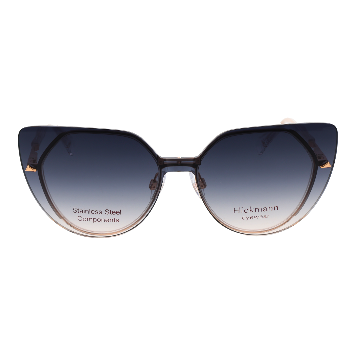 Ana Hickmann HI1260G 53T01 & HI1260G 53T01G front view – Titanium frame