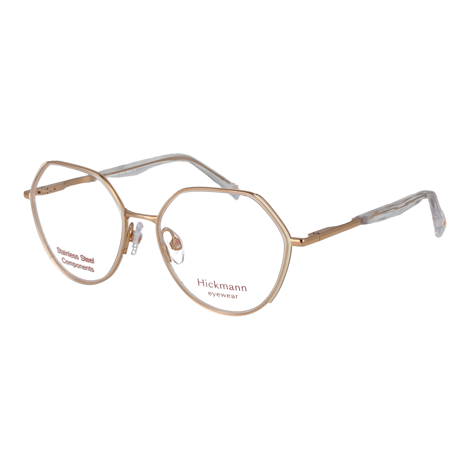 Ana Hickmann HI1260G 53T01 & HI1260G 53T01G worn by Women – optical frames