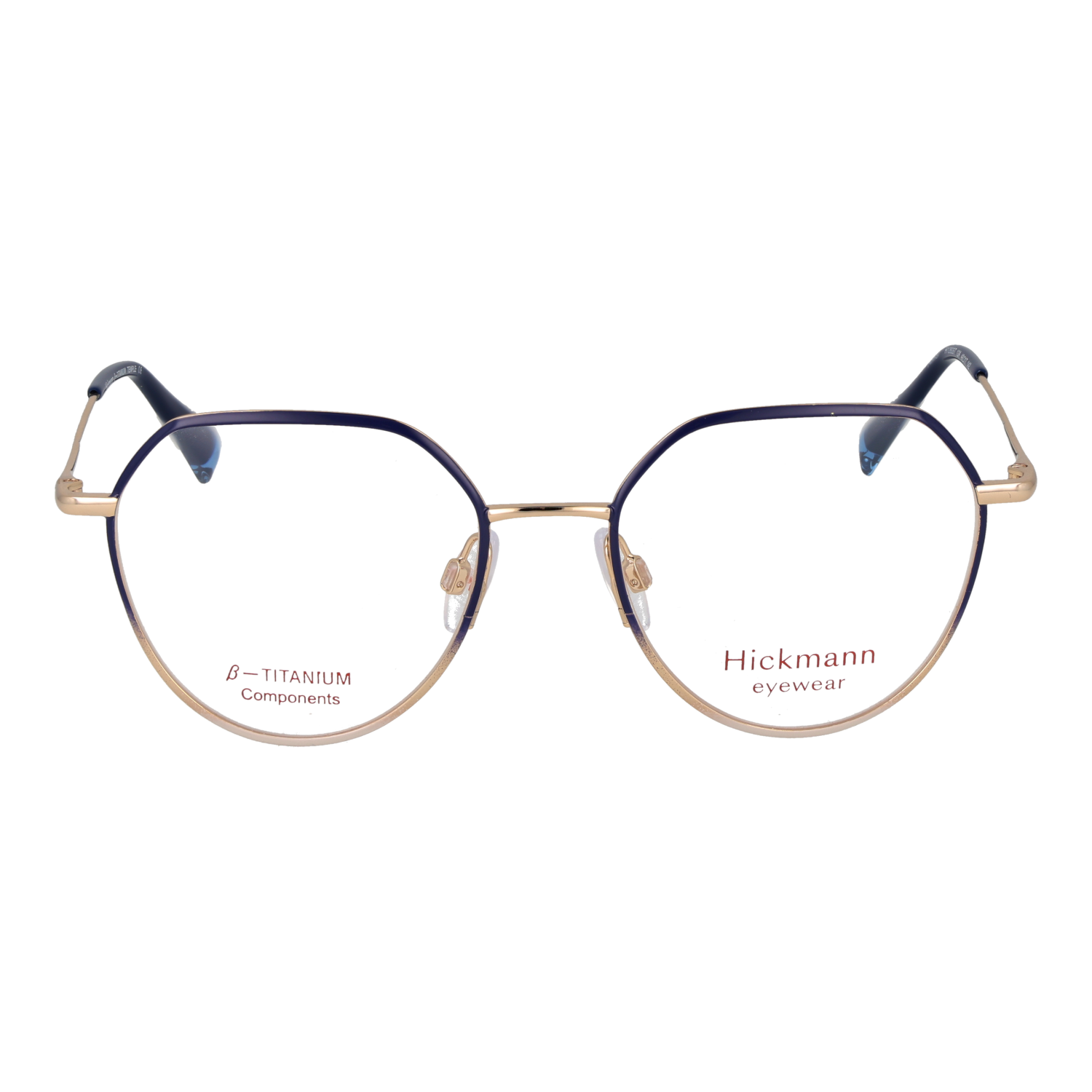 Ana Hickmann HI1262GT 4912A front view – Titanium frame