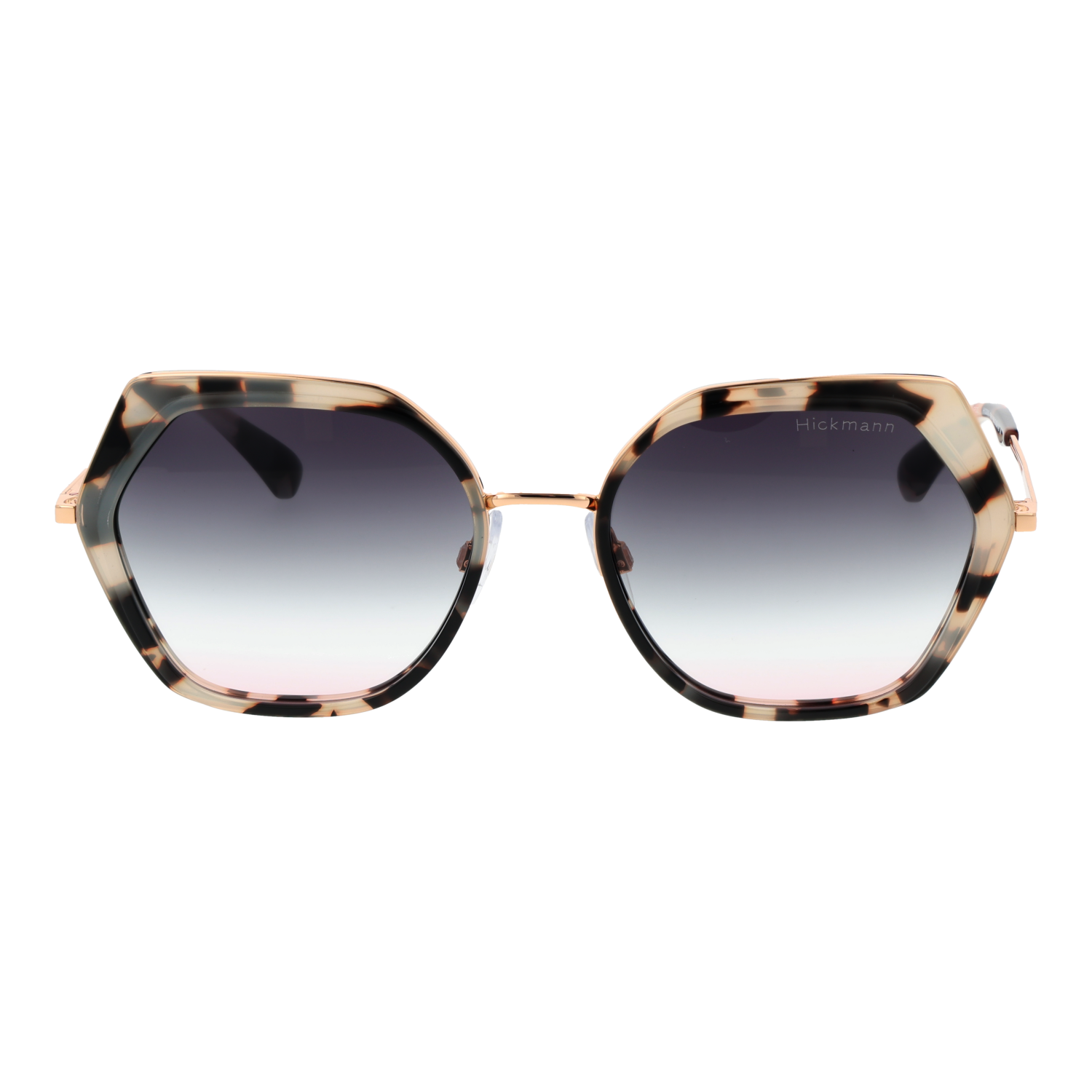 Ana Hickmann HI3200 56G21 front view with Grey lenses