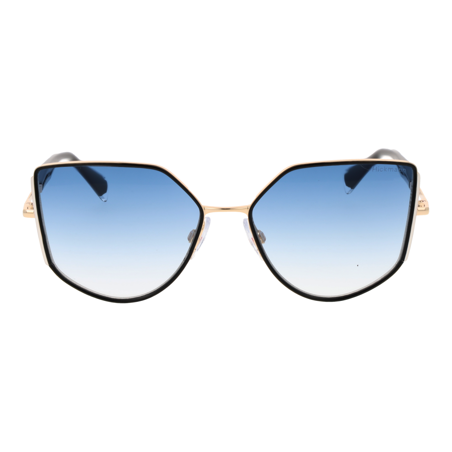Ana Hickmann HI3207 54A01A front view with Blue lenses