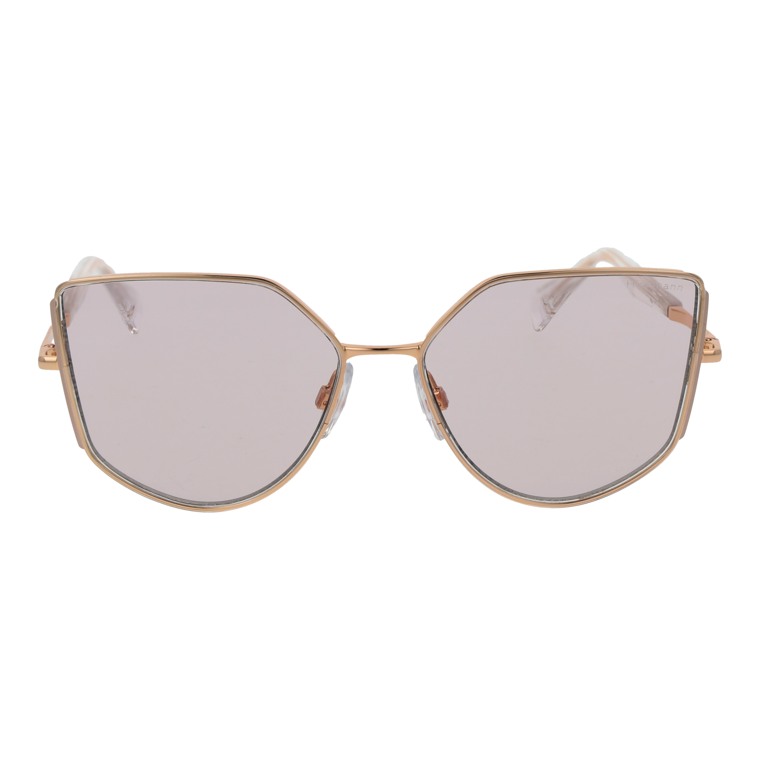 Ana Hickmann HI3207 54T01A front view with Rose lenses