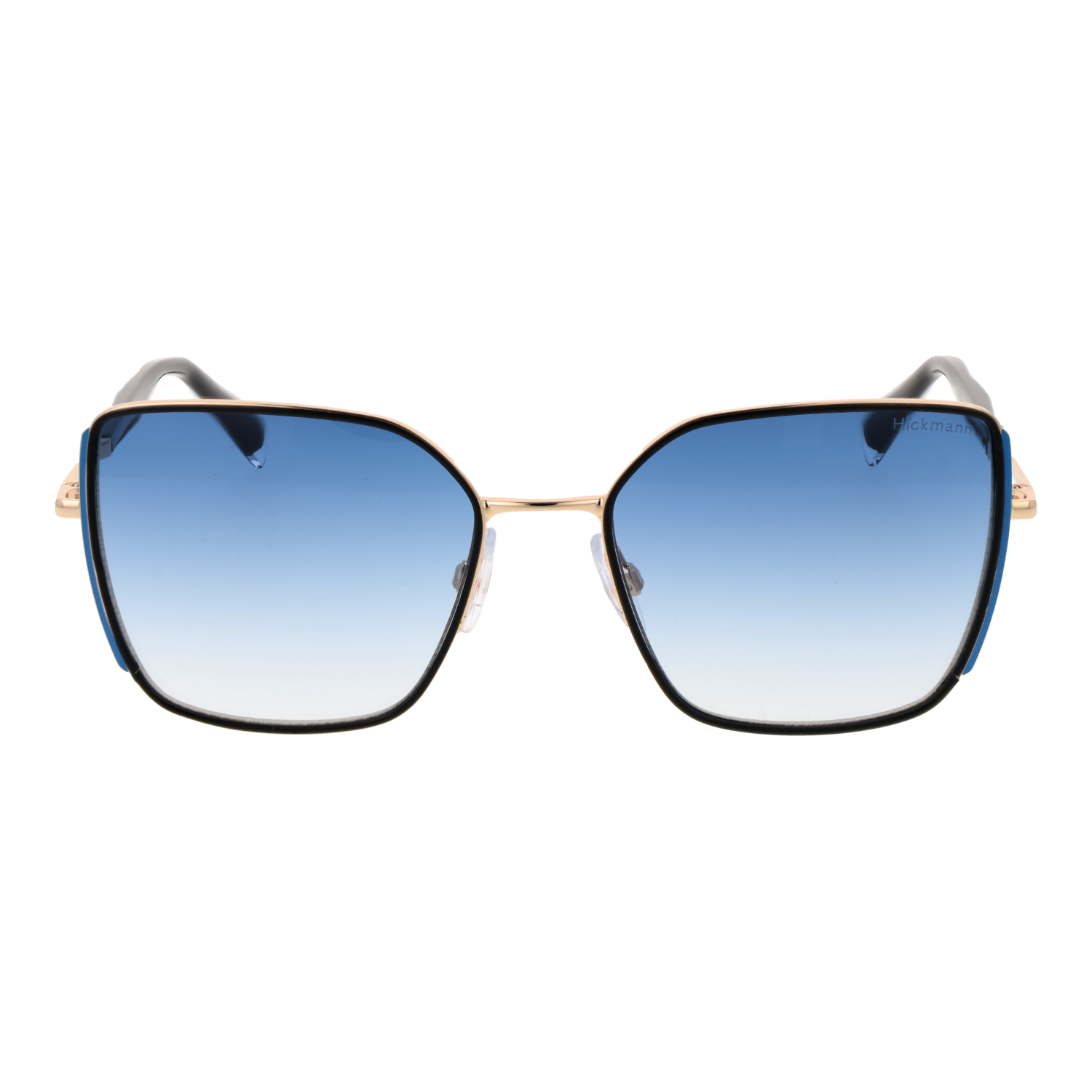 Ana Hickmann HI3208 54A01A front view with Blue lenses