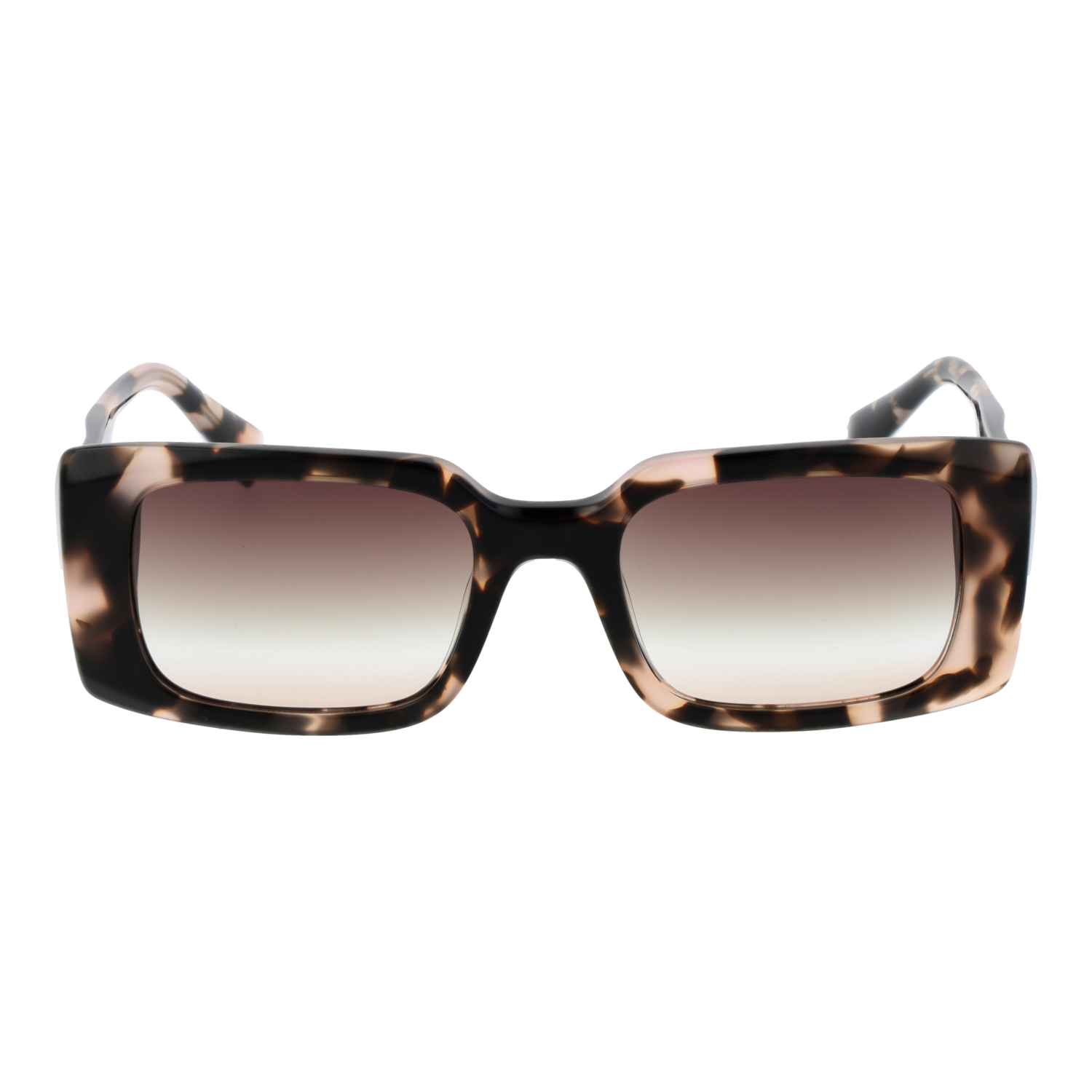 Ana Hickmann HI9212 52G21 front view with Brown lenses