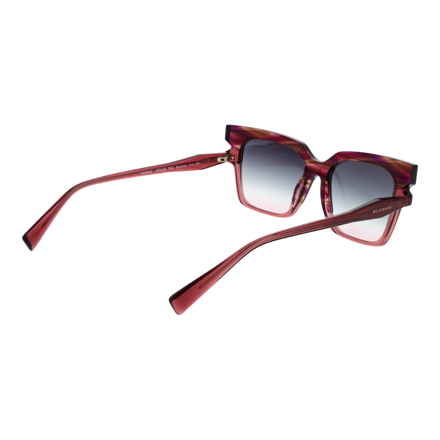 Ana Hickmann HI9228 53P02 rear view – Acetate frame