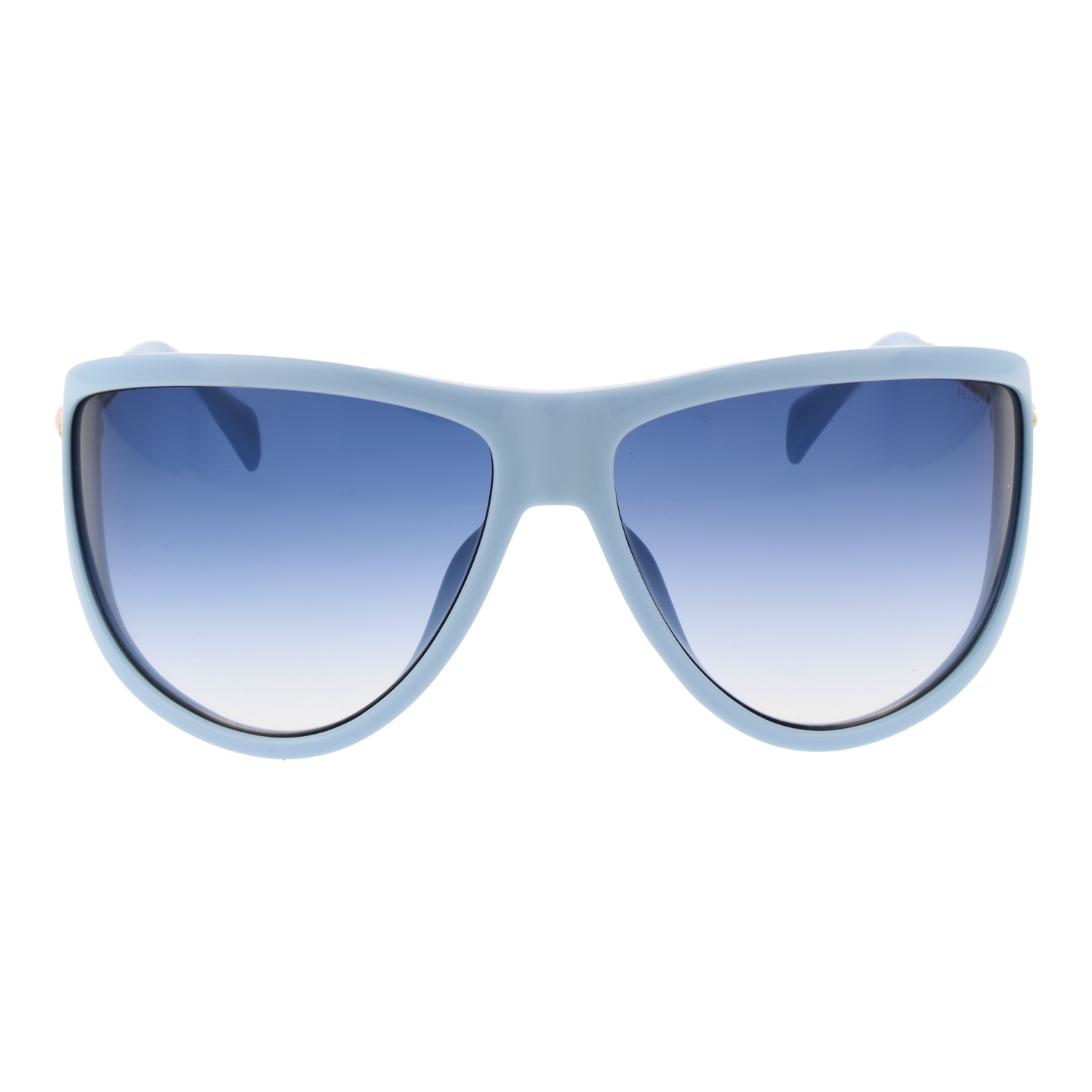 Ana Hickmann HI9251 73D02 front view with Blue lenses