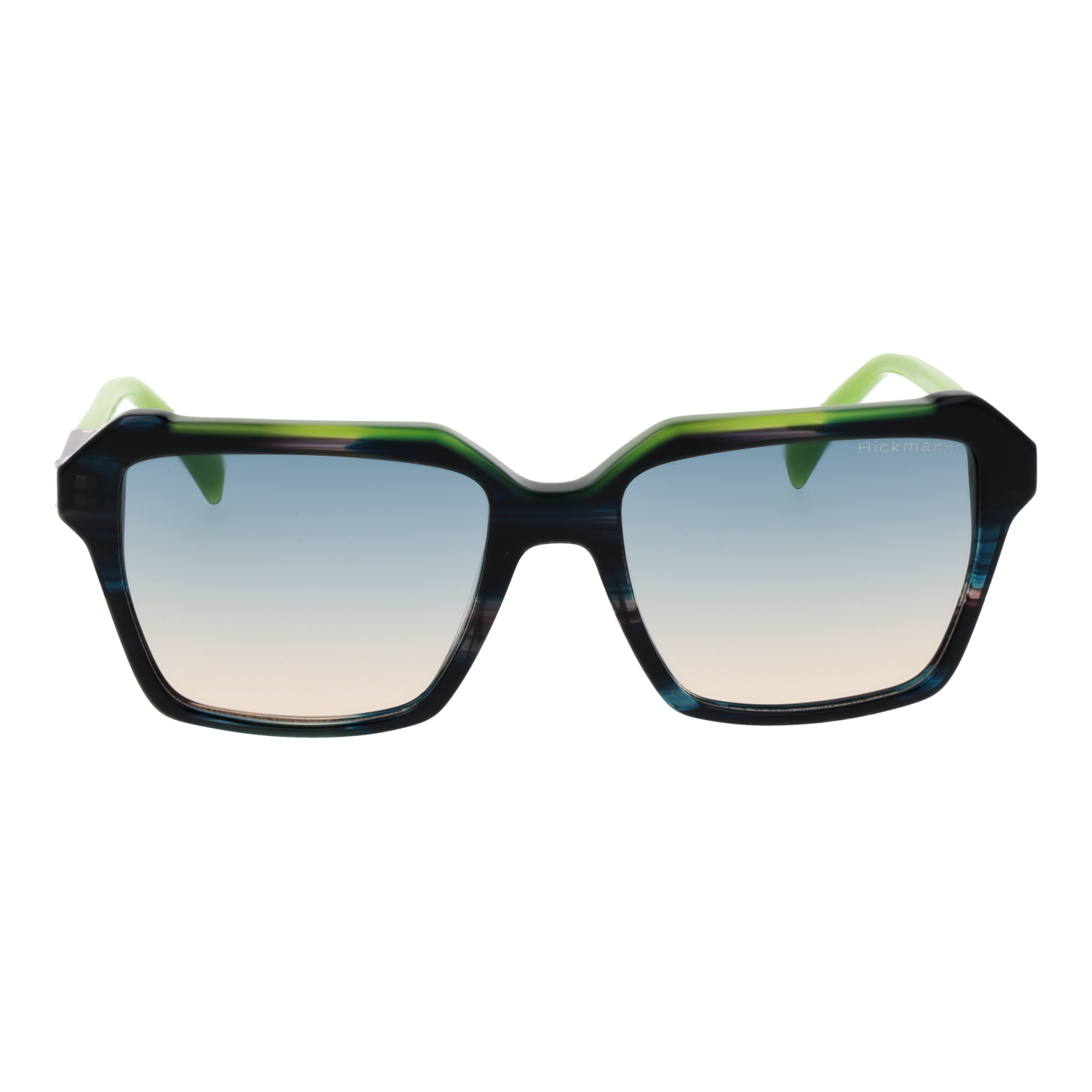 Ana Hickmann HI9259 53P02 front view with Blue lenses