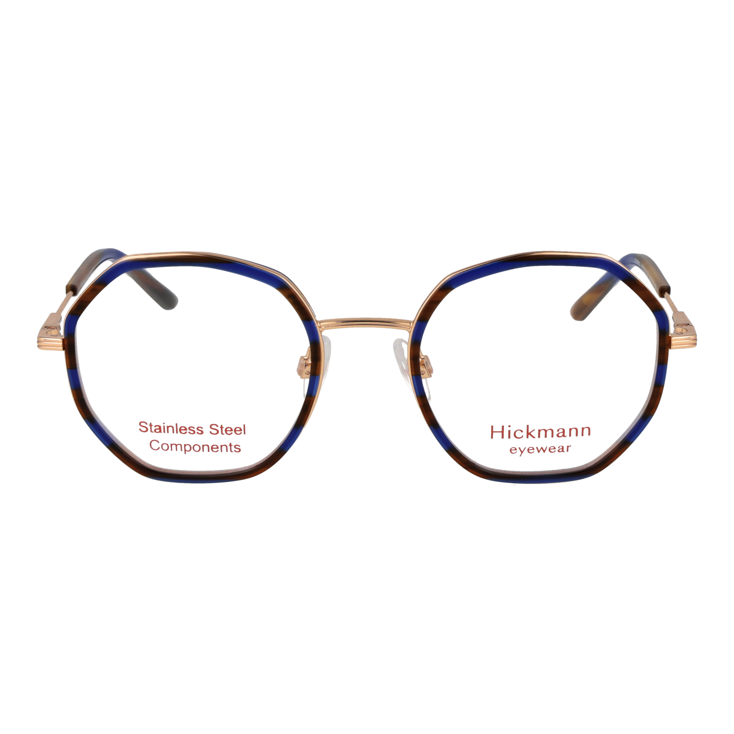 Ana Hickmann HIY1007 49E01 front view – Metal frame