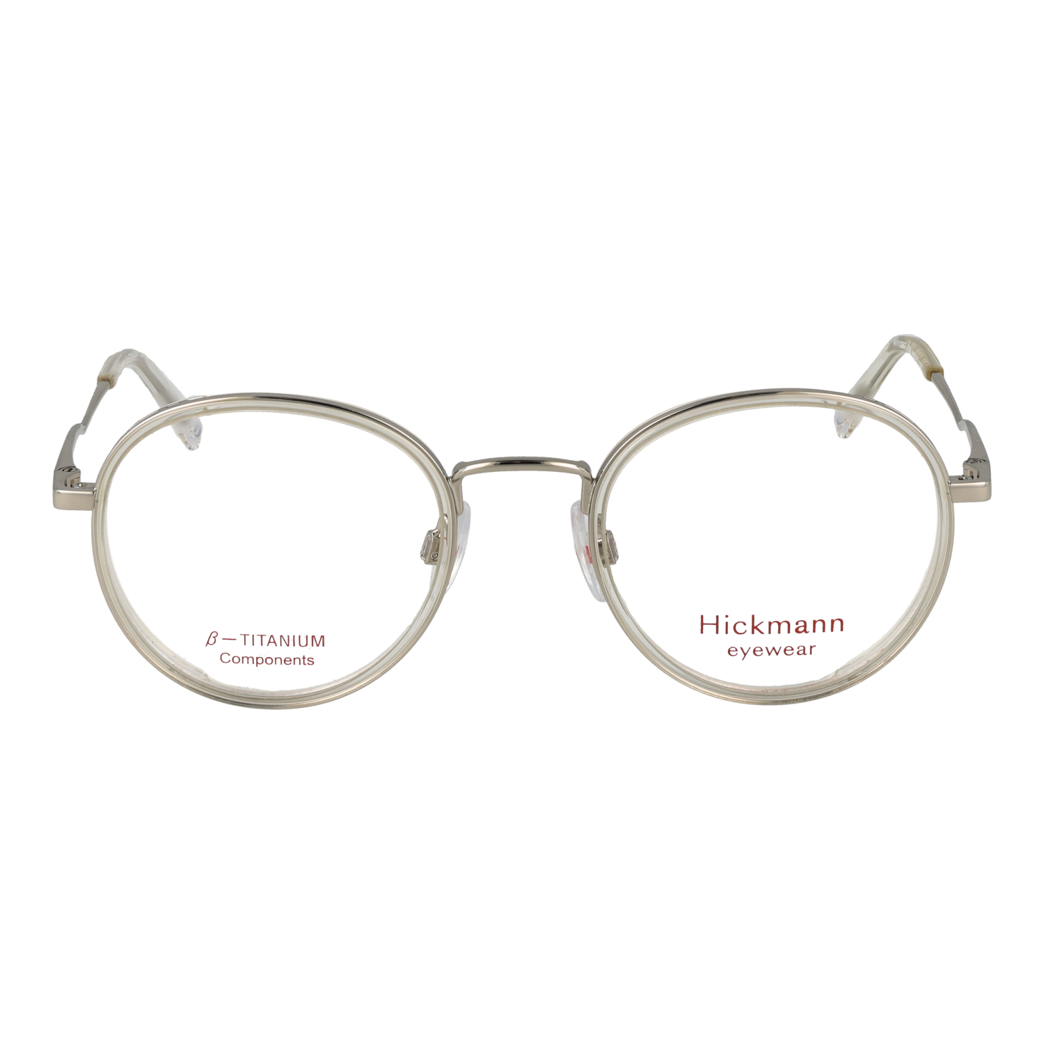 Ana Hickmann HIY1026T 48T02 front view – Titanium frame