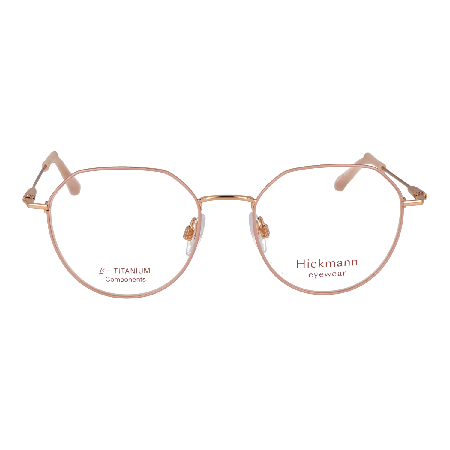 Ana Hickmann HIY1030T 4905B front view – Titanium frame