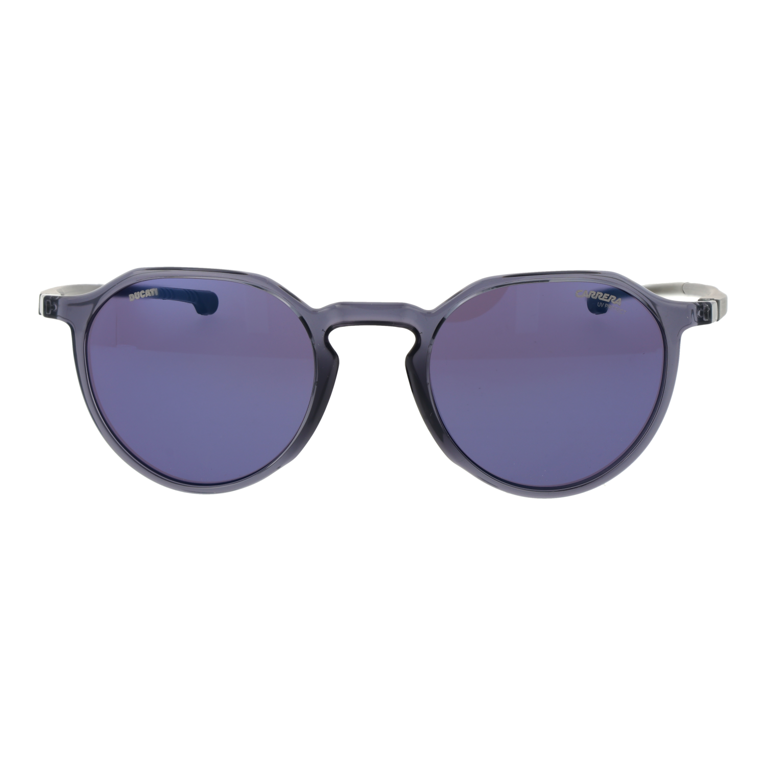 Carrera Ducati CARDUC 063/S 50KB7XT front view with Blue lenses