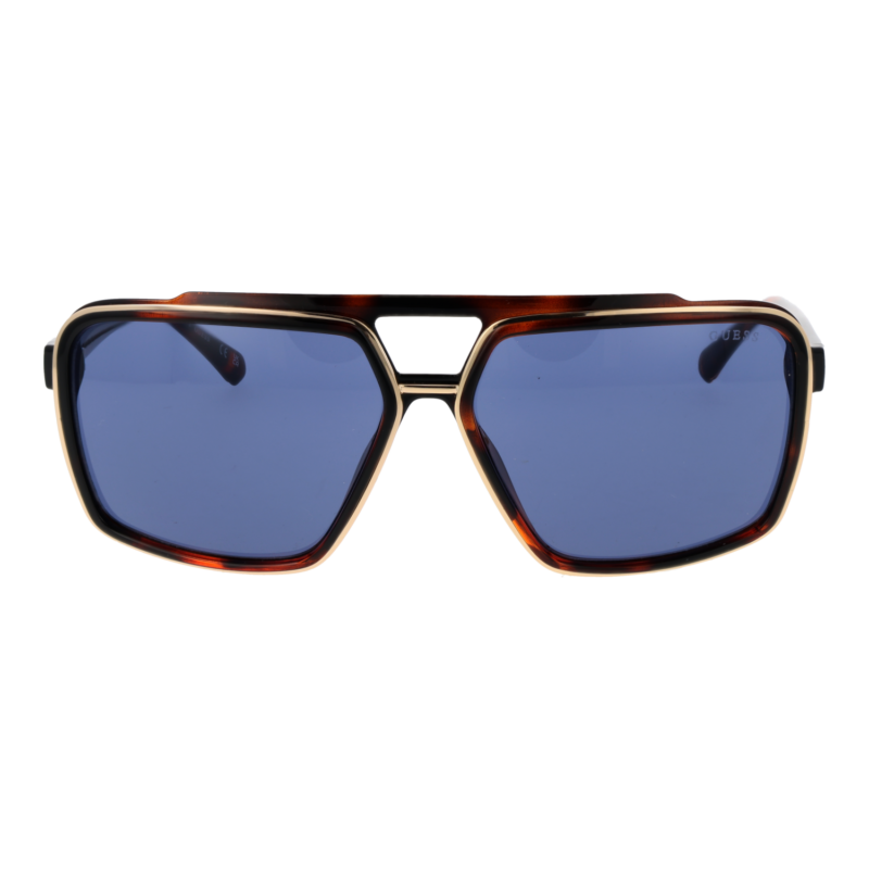 Guess GU00076 6152V front view with Blue lenses
