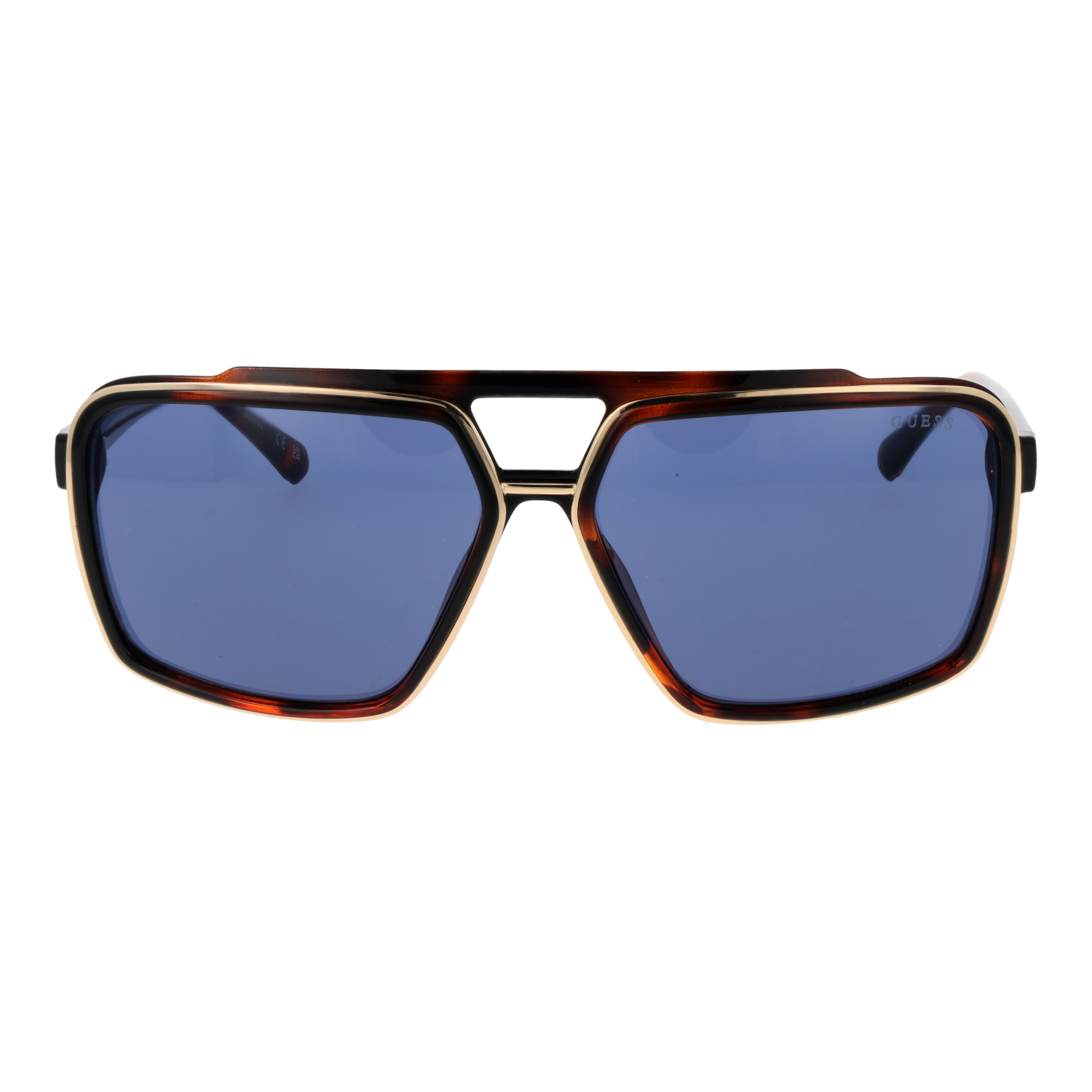 Guess GU00076 6152V front view with Blue lenses