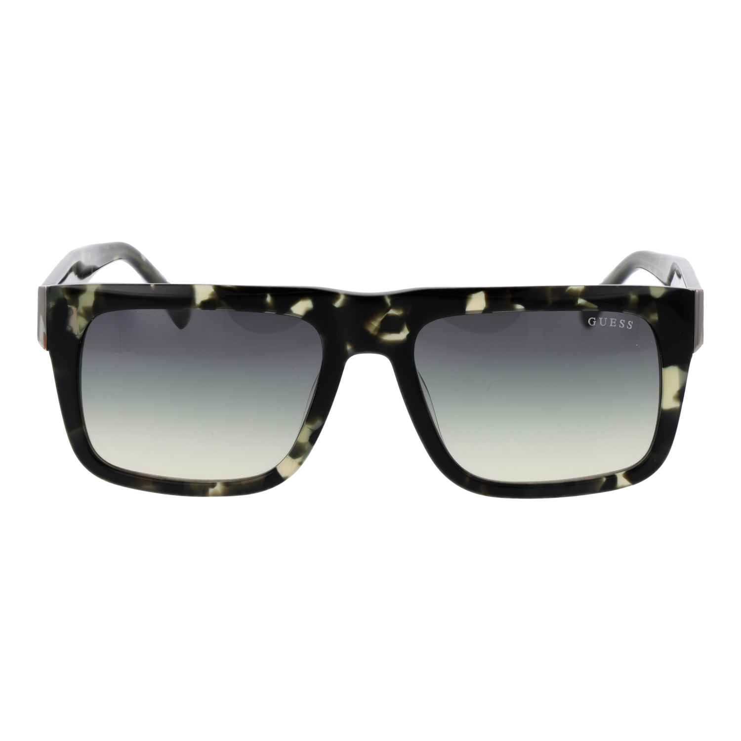 Guess GU00171 5498P front view with Green lenses