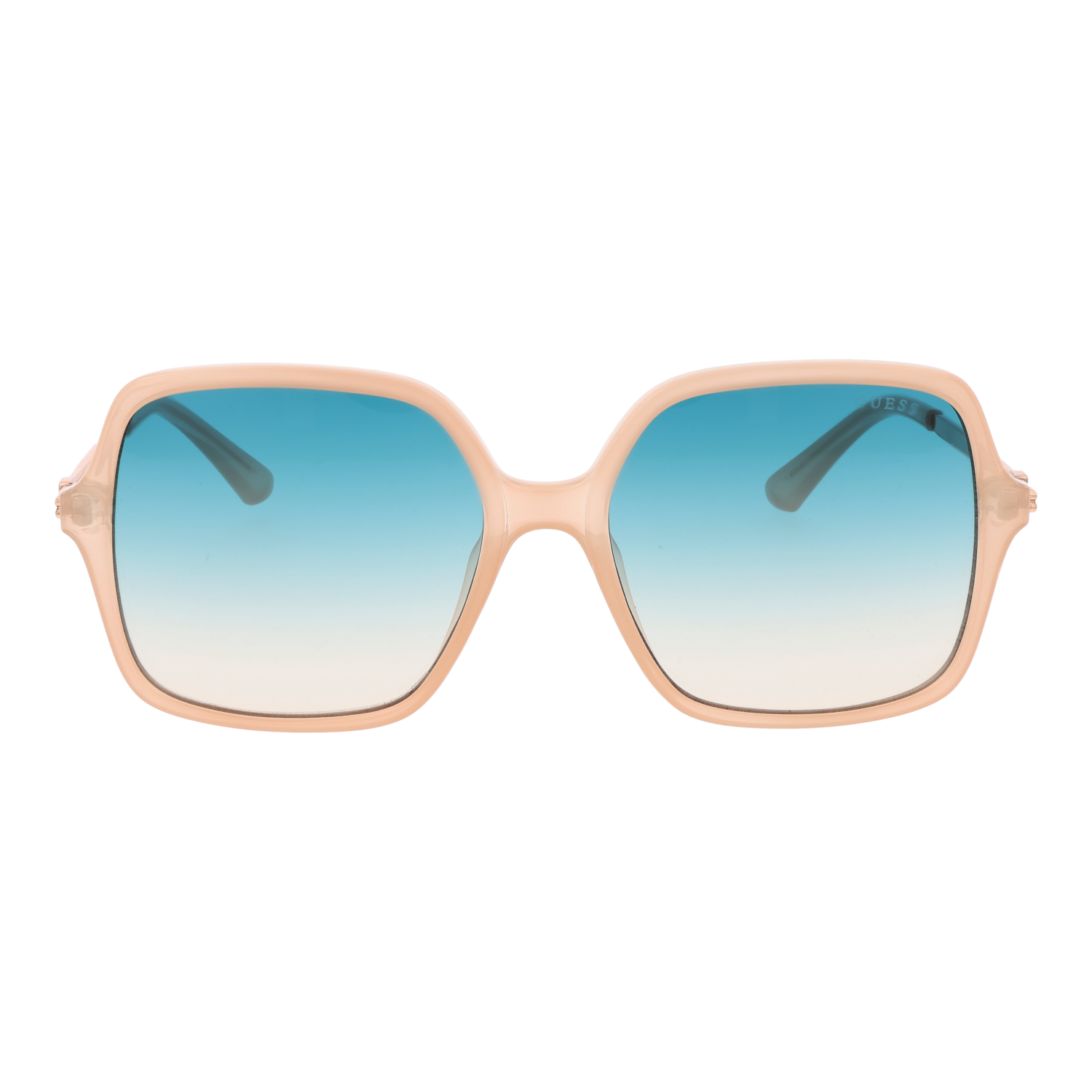 Guess GU7845 5757P front view with Green lenses