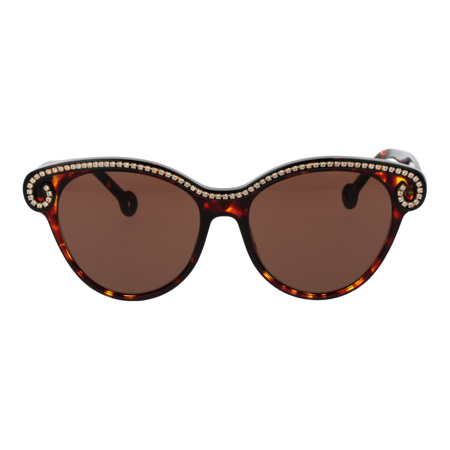 Hally & Son HS901V02S 5302S front view with Brown lenses