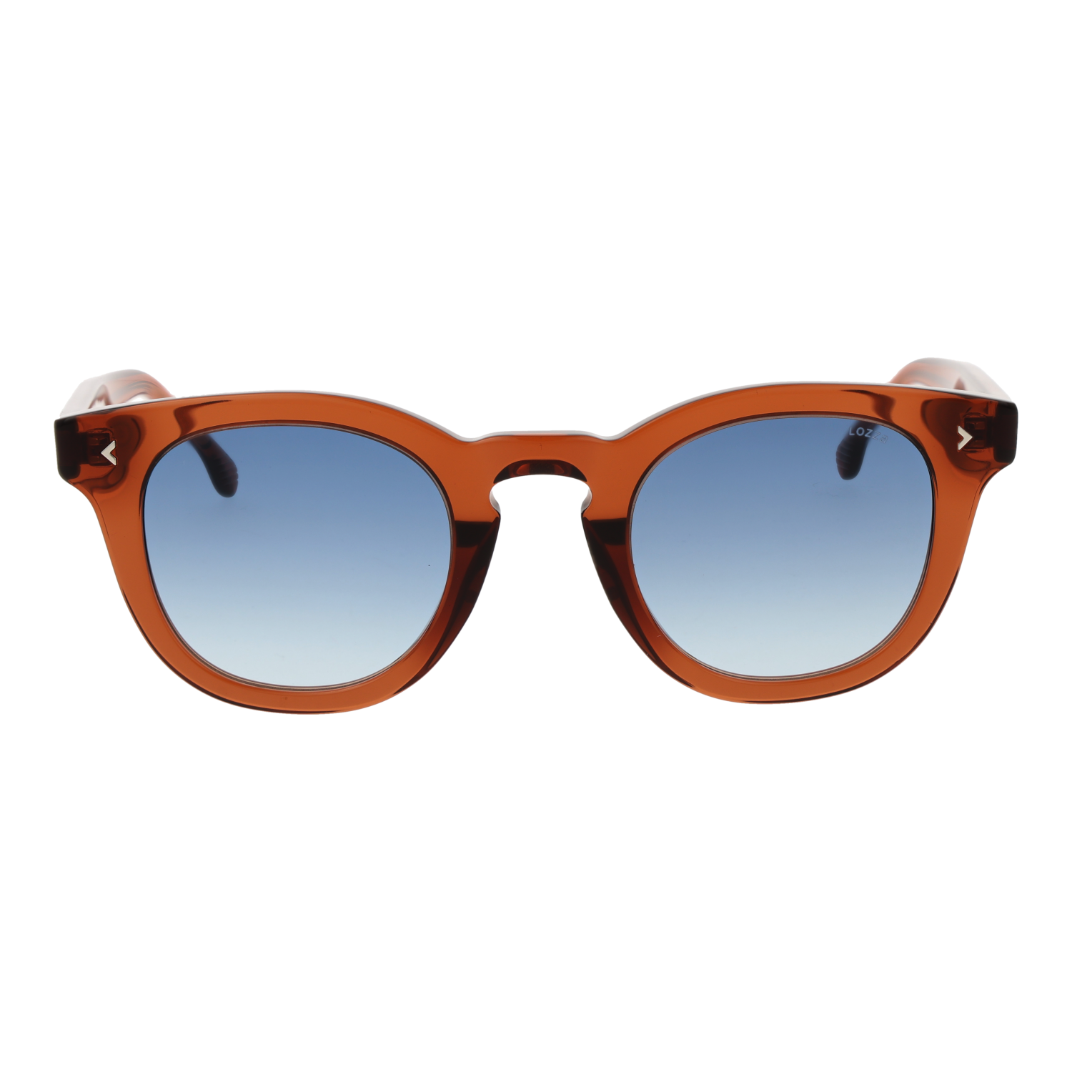 Lozza SL4360 49732Y front view with Blue lenses
