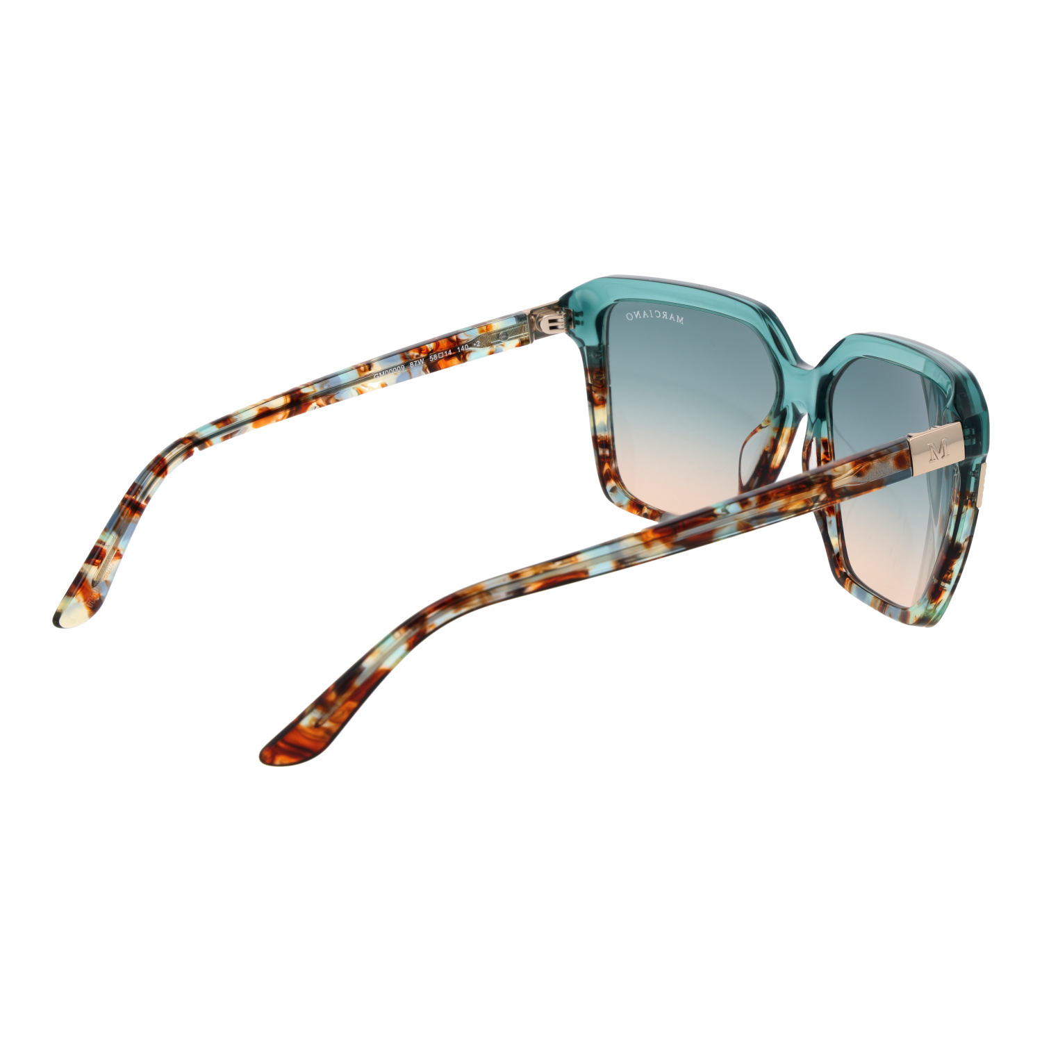 Marciano by Guess GM00009 5887W rear view – Acetate frame
