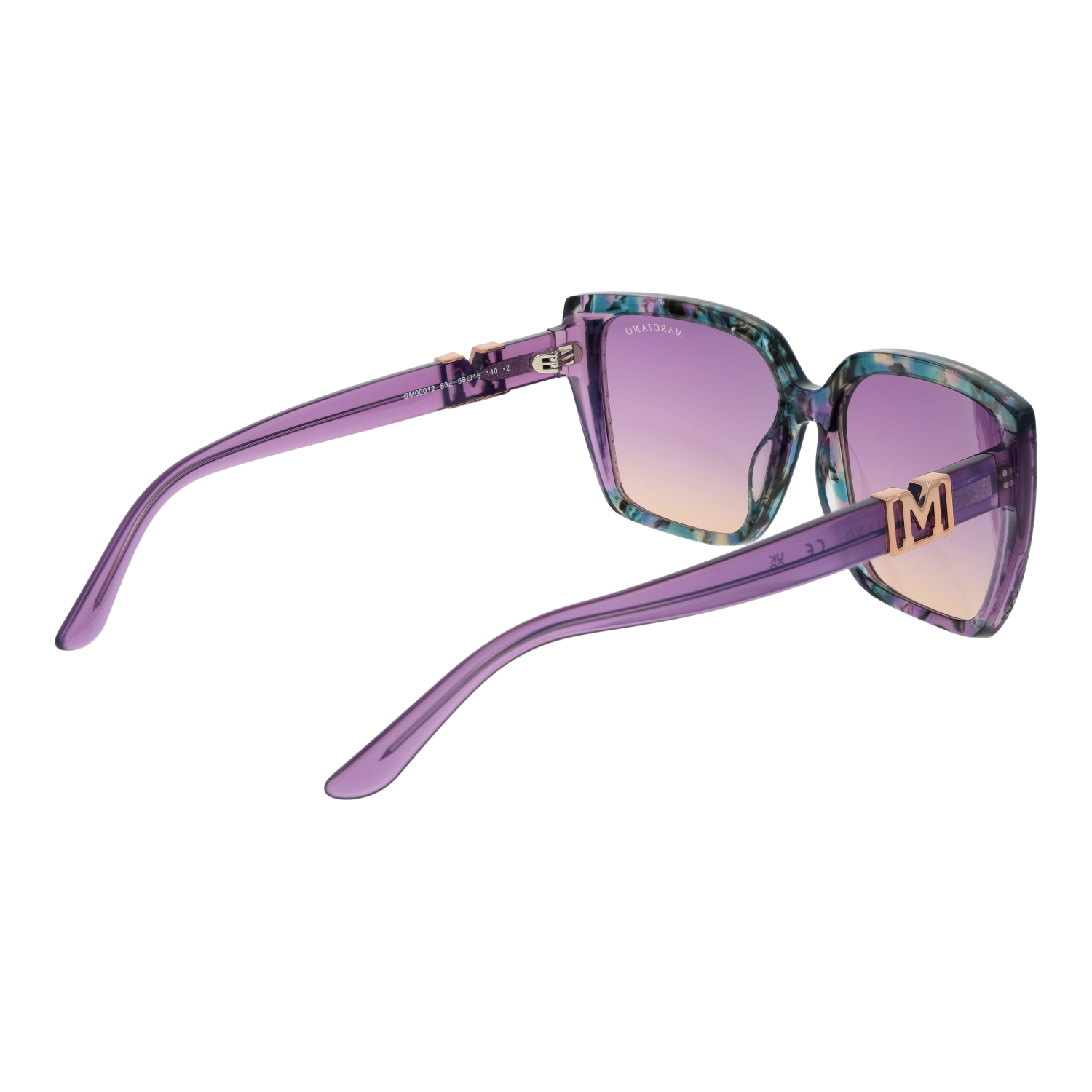 Marciano by Guess GM00012 5883Z rear view – Acetate frame