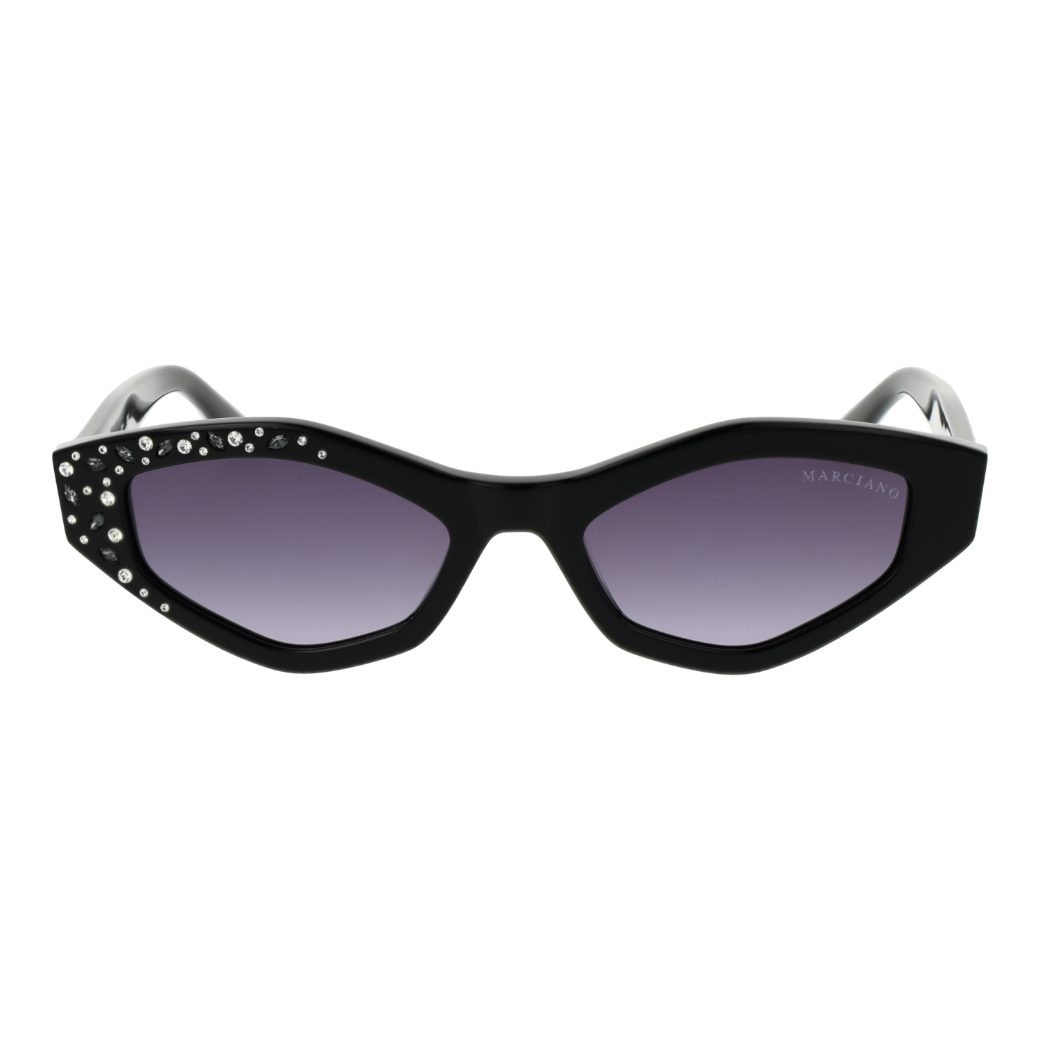 Marciano by Guess GM00017 5301B front view with Grey lenses