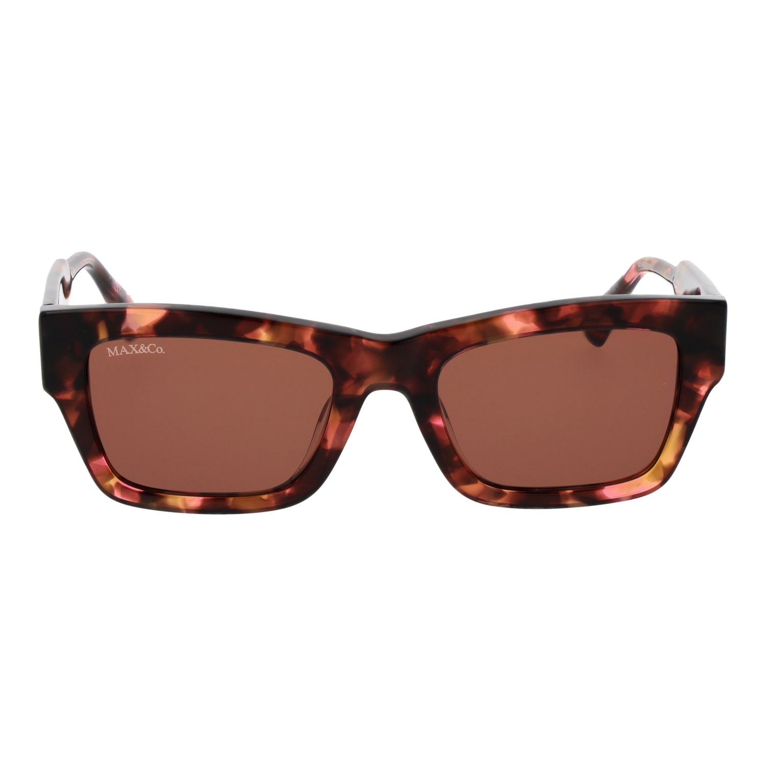 Max & Co MO0081 5255E front view with Brown lenses