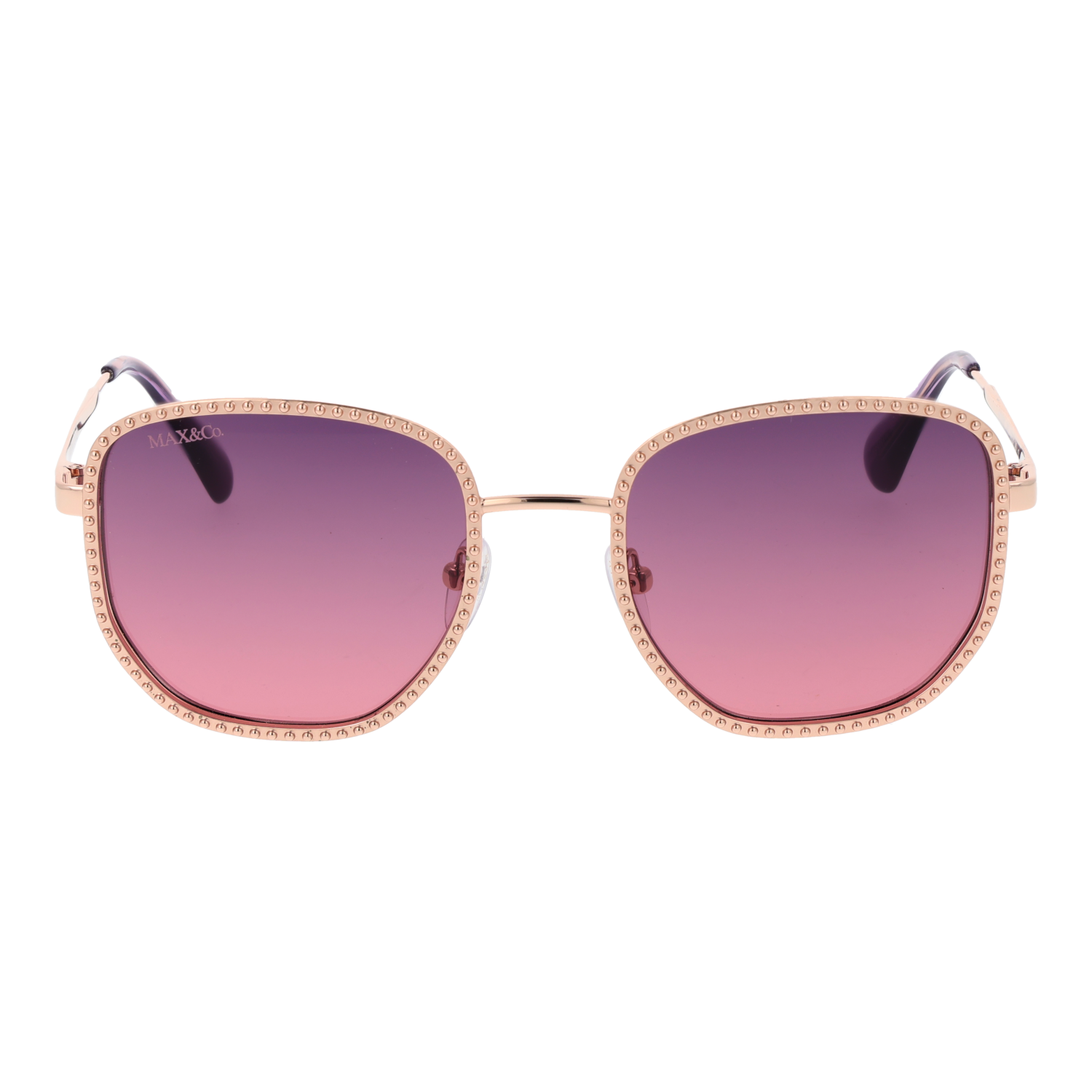Max & Co MO0091 5228Z front view with Rose lenses