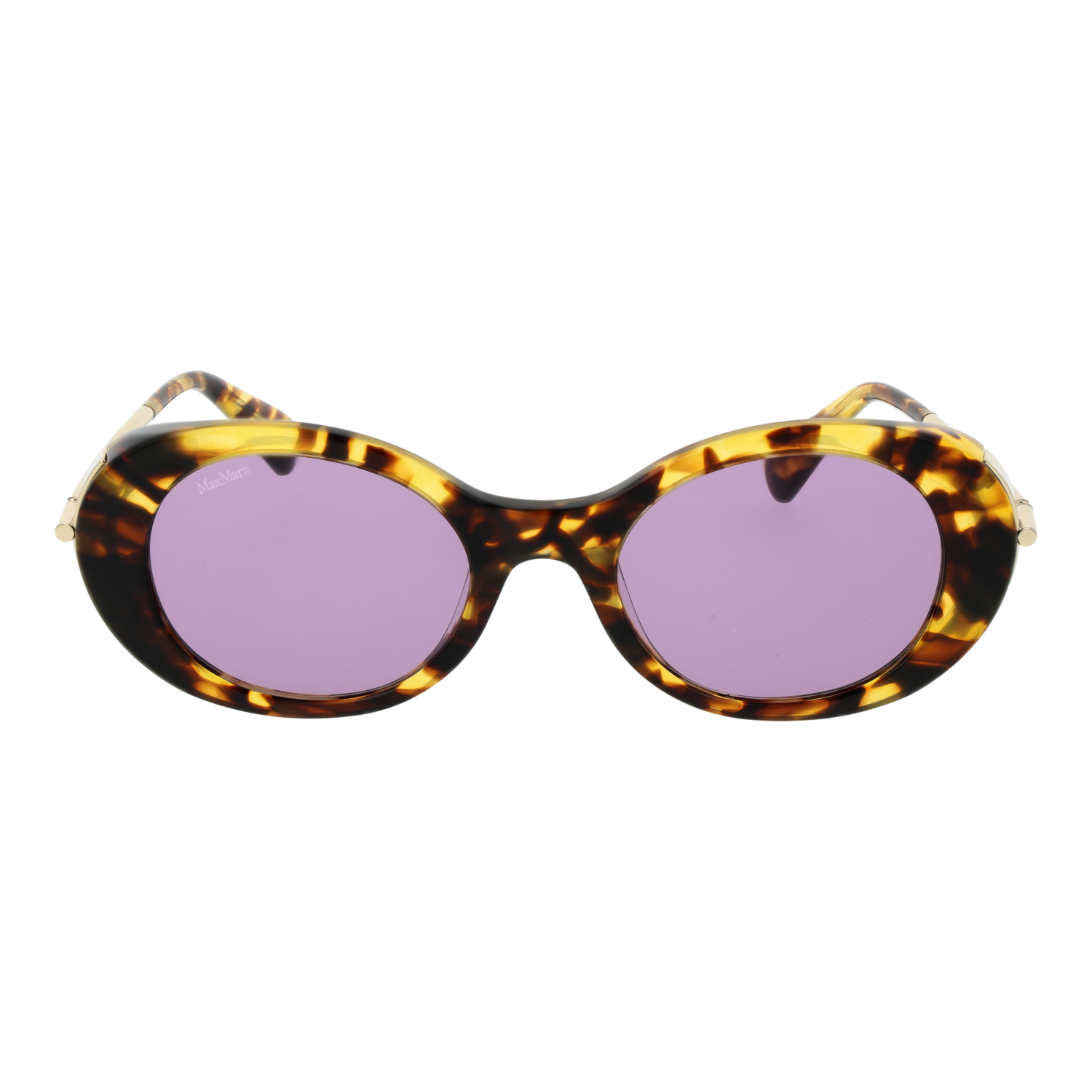 Max Mara MM0080 5153Y front view with Purple lenses