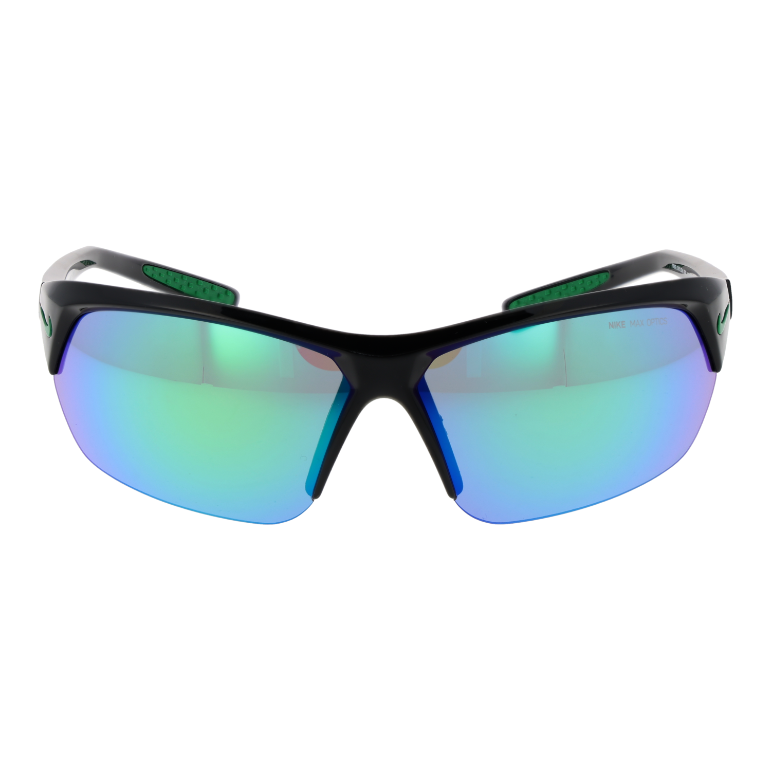 Nike DV2163 69012 front view with Green lenses