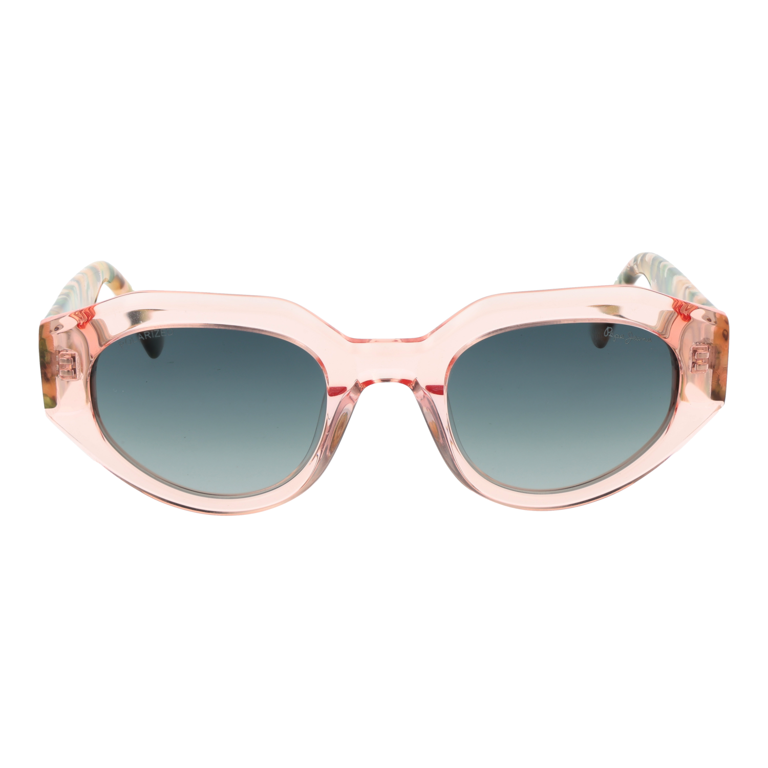 Pepe Jeans PJ7474 50206P front view with Blue lenses