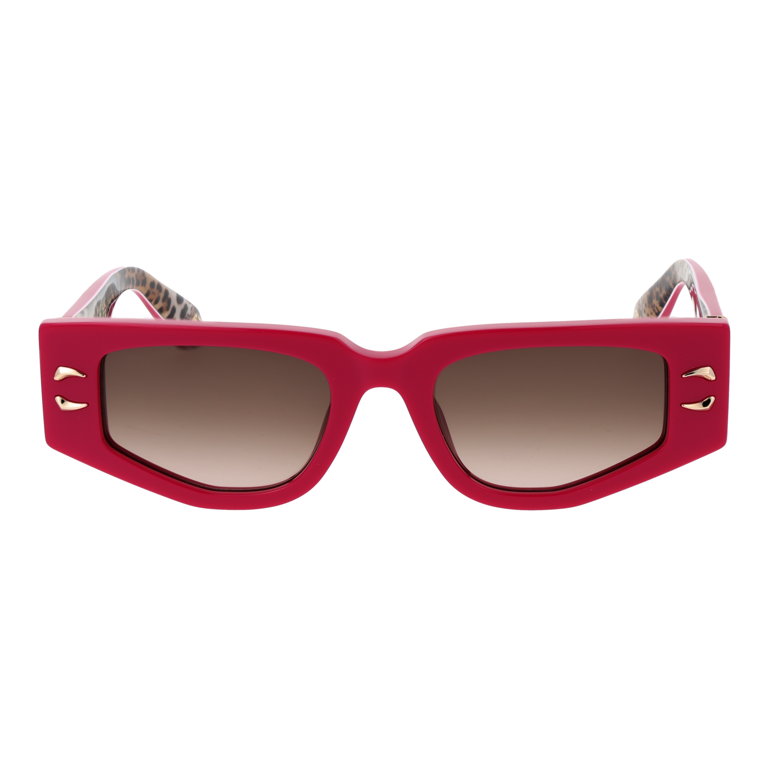 Roberto Cavalli SRC057M 5109M3 front view with Brown lenses