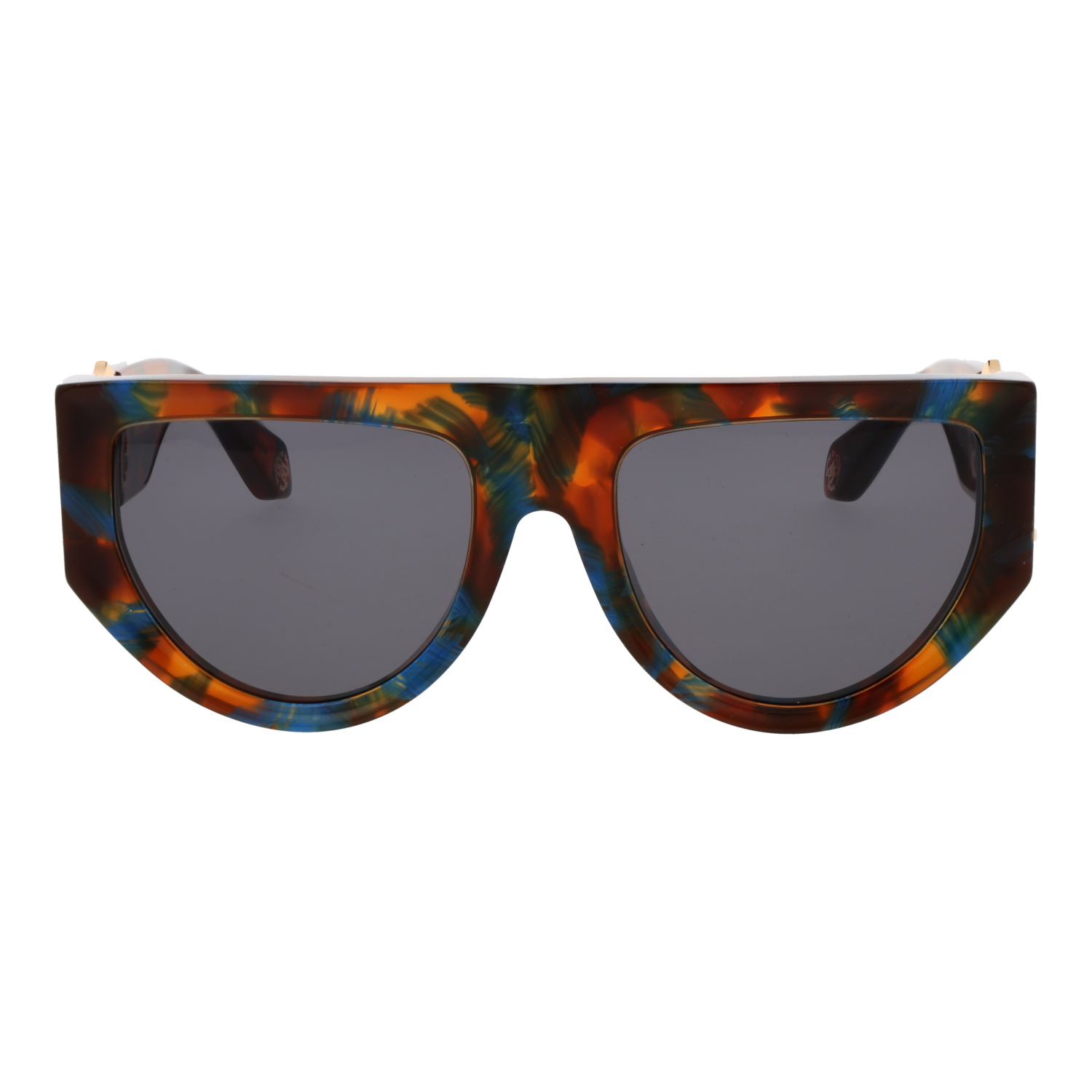 Roberto Cavalli SRC063 5609UV front view with Grey lenses