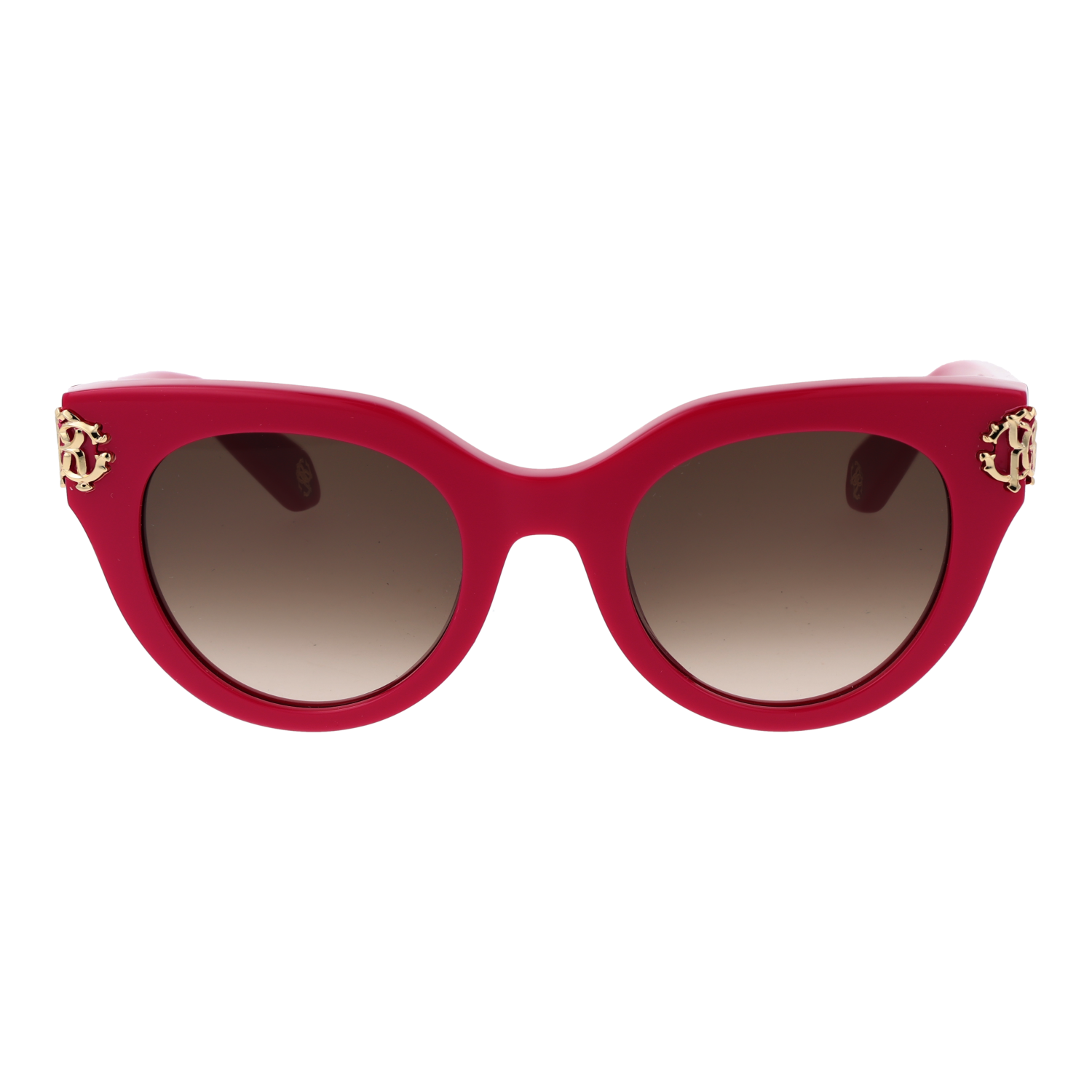 Roberto Cavalli SRC065M 5009M3 front view with Brown lenses