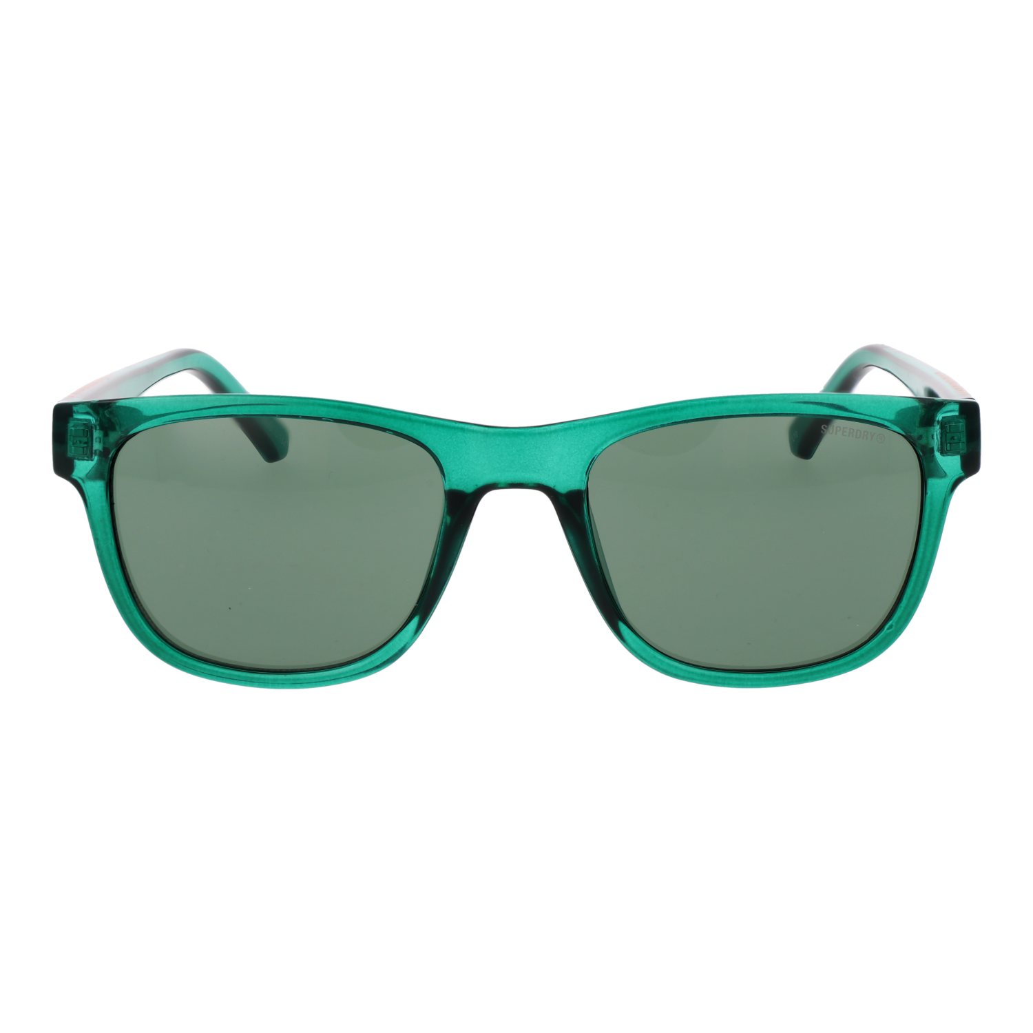 Superdry SDS 5055 53154 front view with Green lenses