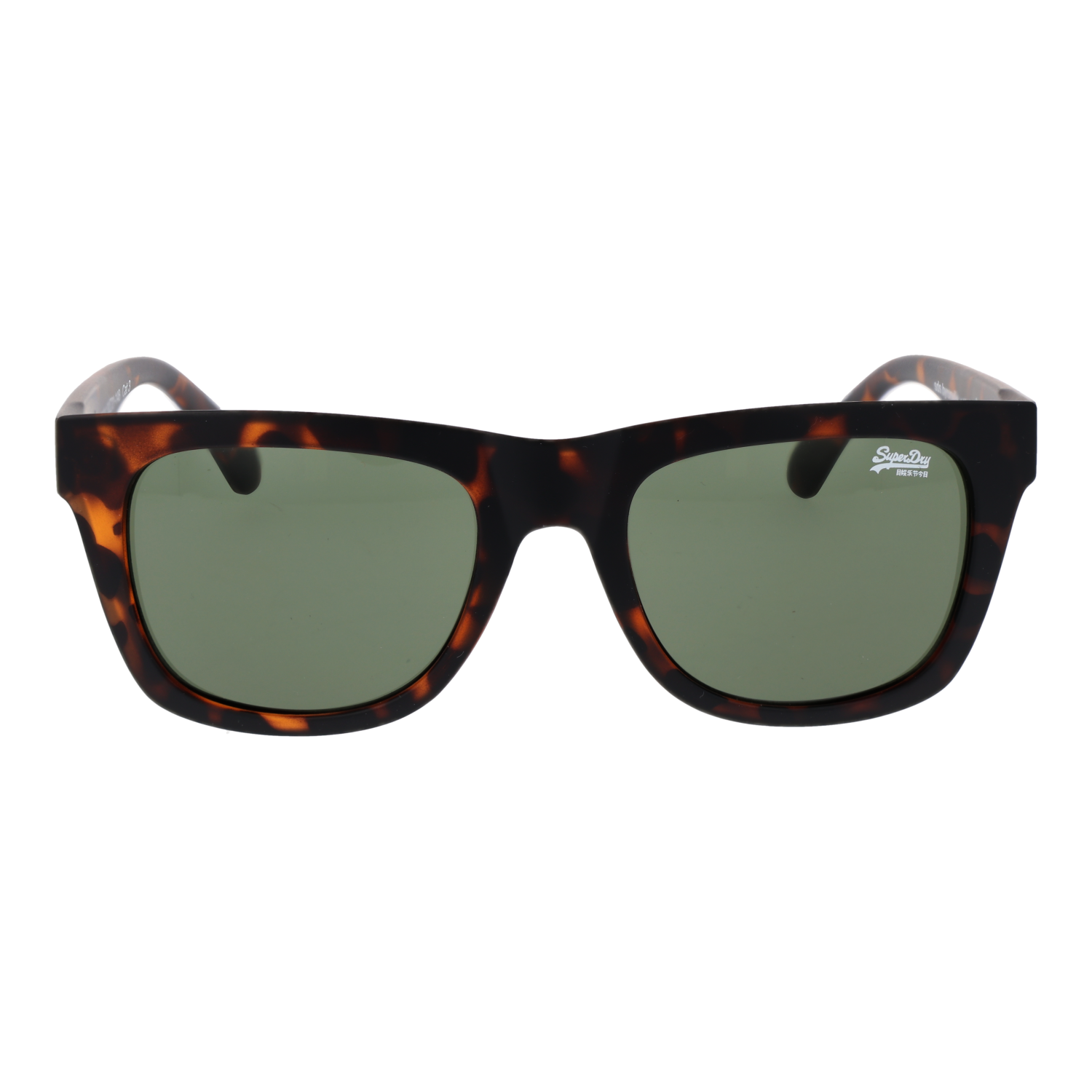 Superdry SDS-BYRONVILLE 53102A front view with Green lenses
