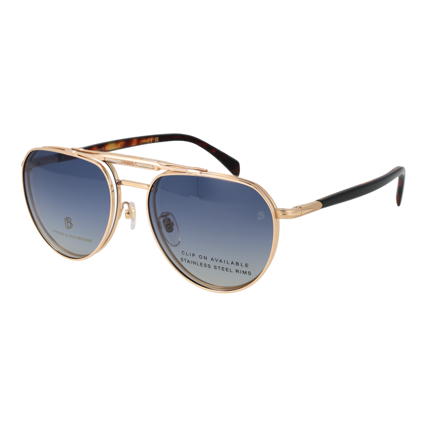 David Beckham DB 1238/C 55J5G19 optical frames side view