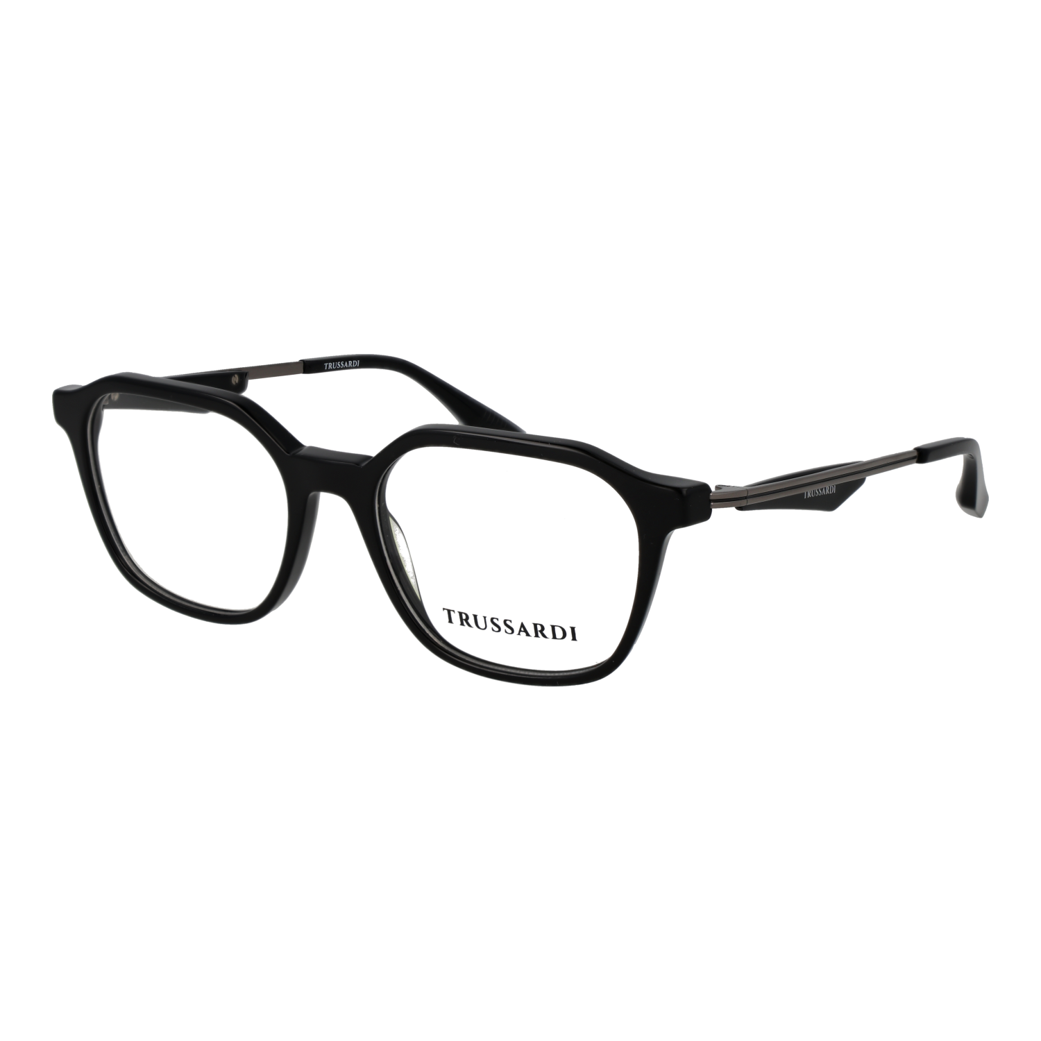 Trussardi TSM6014 53A01 optical frames side view